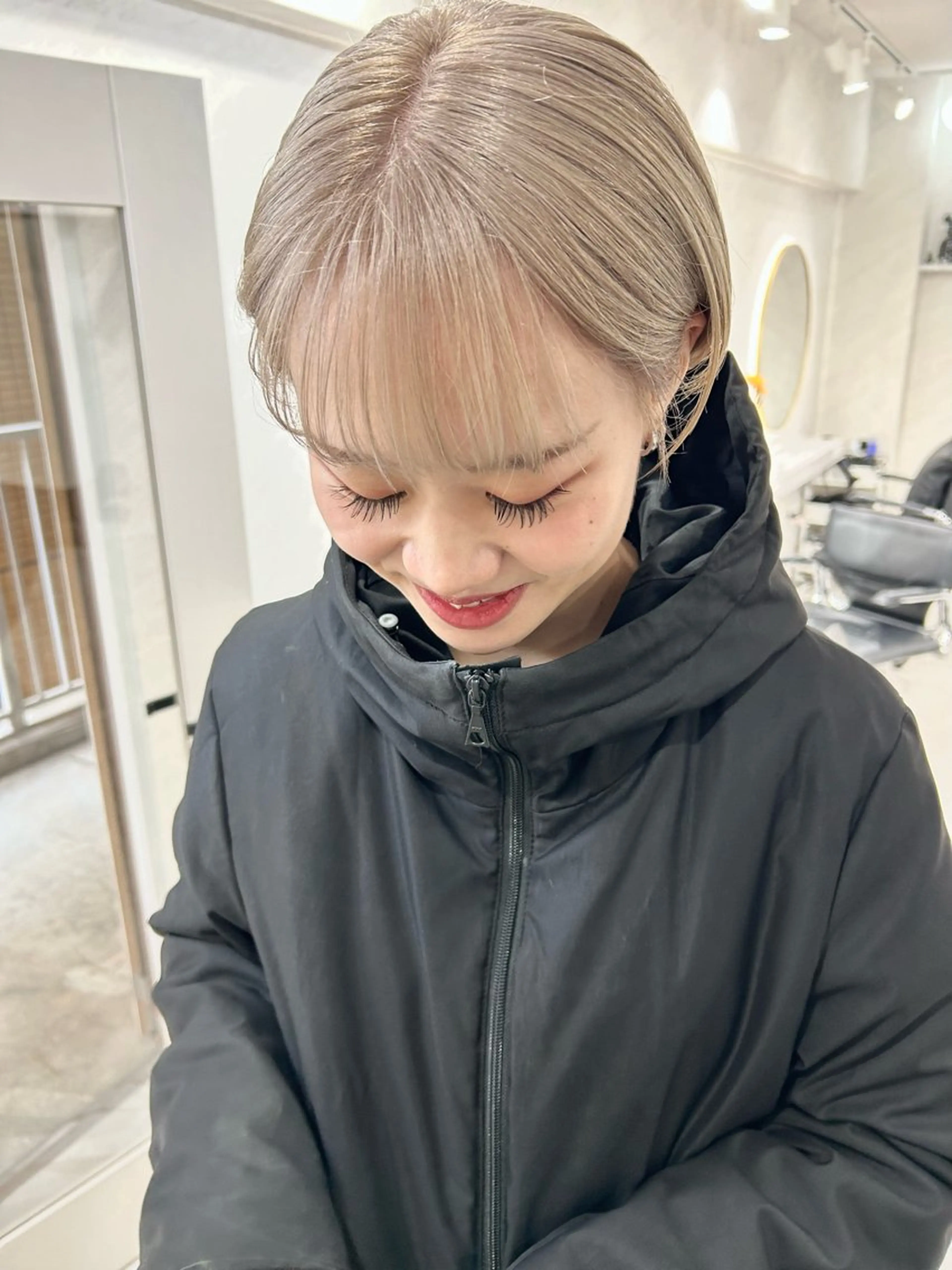 ショート カラー カット ヘアカラー 髪質改善will hairdesignのヘアスタイル