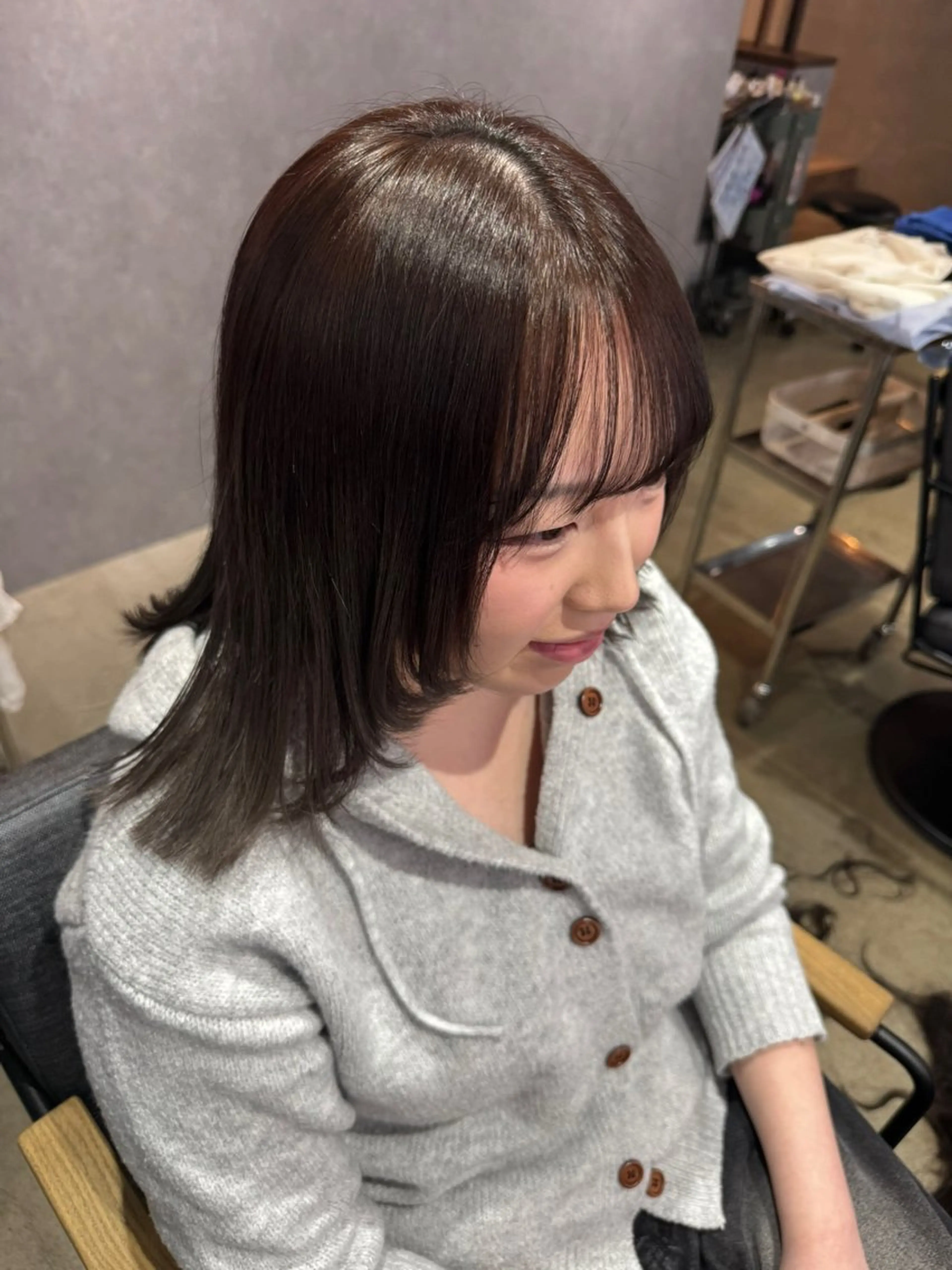 前髪カット✂️の写真