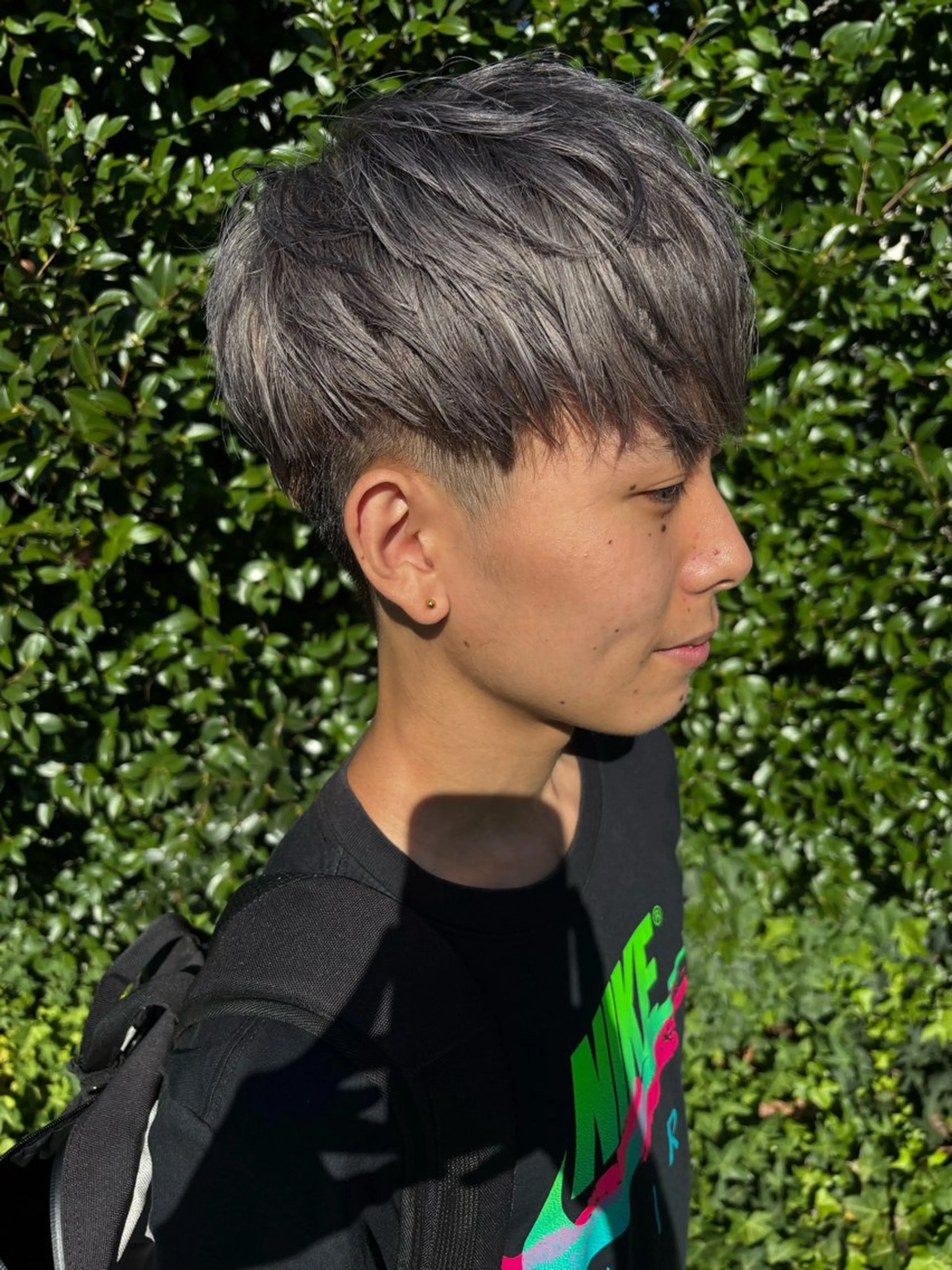 ショート カット ヘアカラー 安藤 ひなたのヘアスタイル