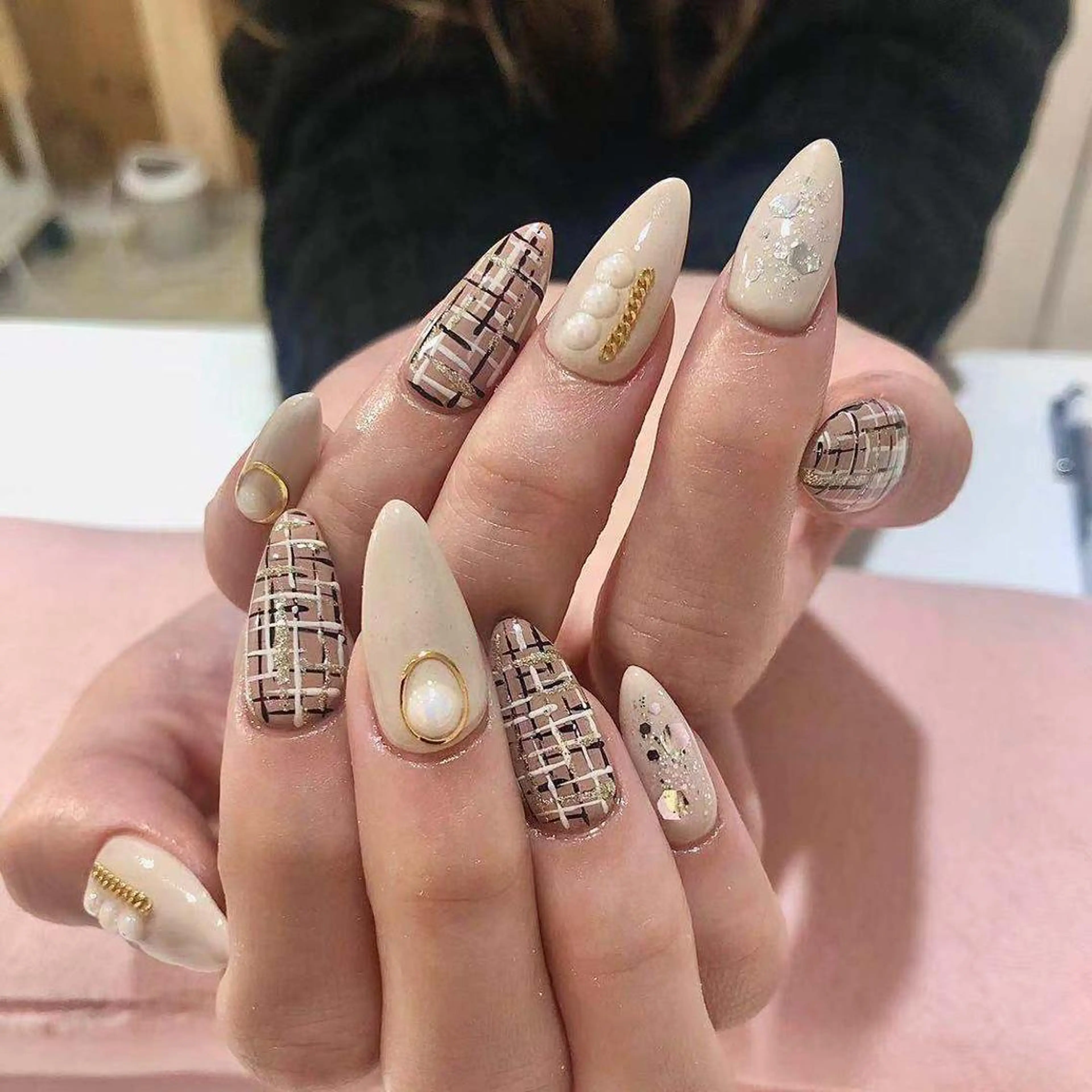 ネイル 長さだし専門店 M2　rikaのネイルデザイン