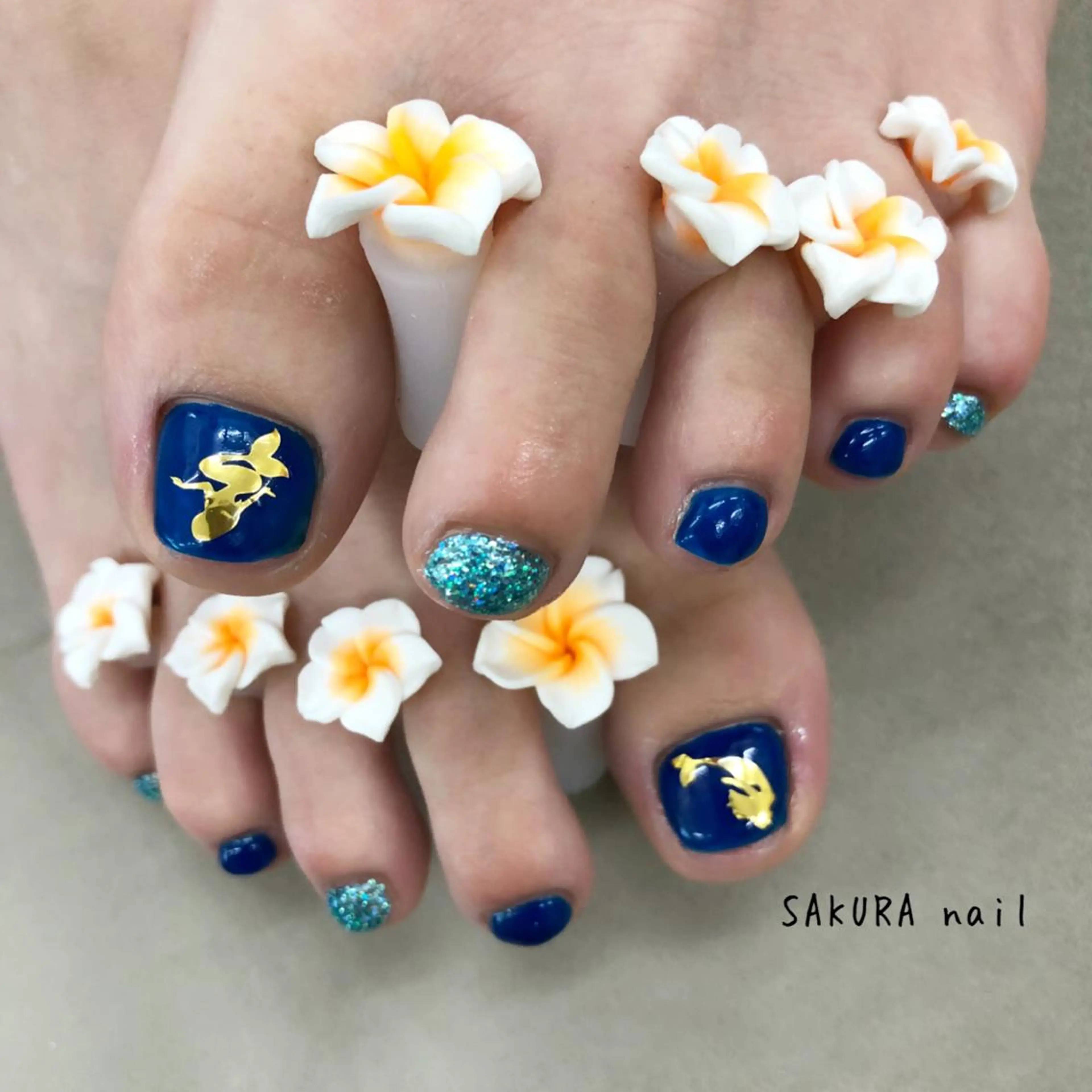 ネイル フットネイル SAKURA nailのネイルデザイン