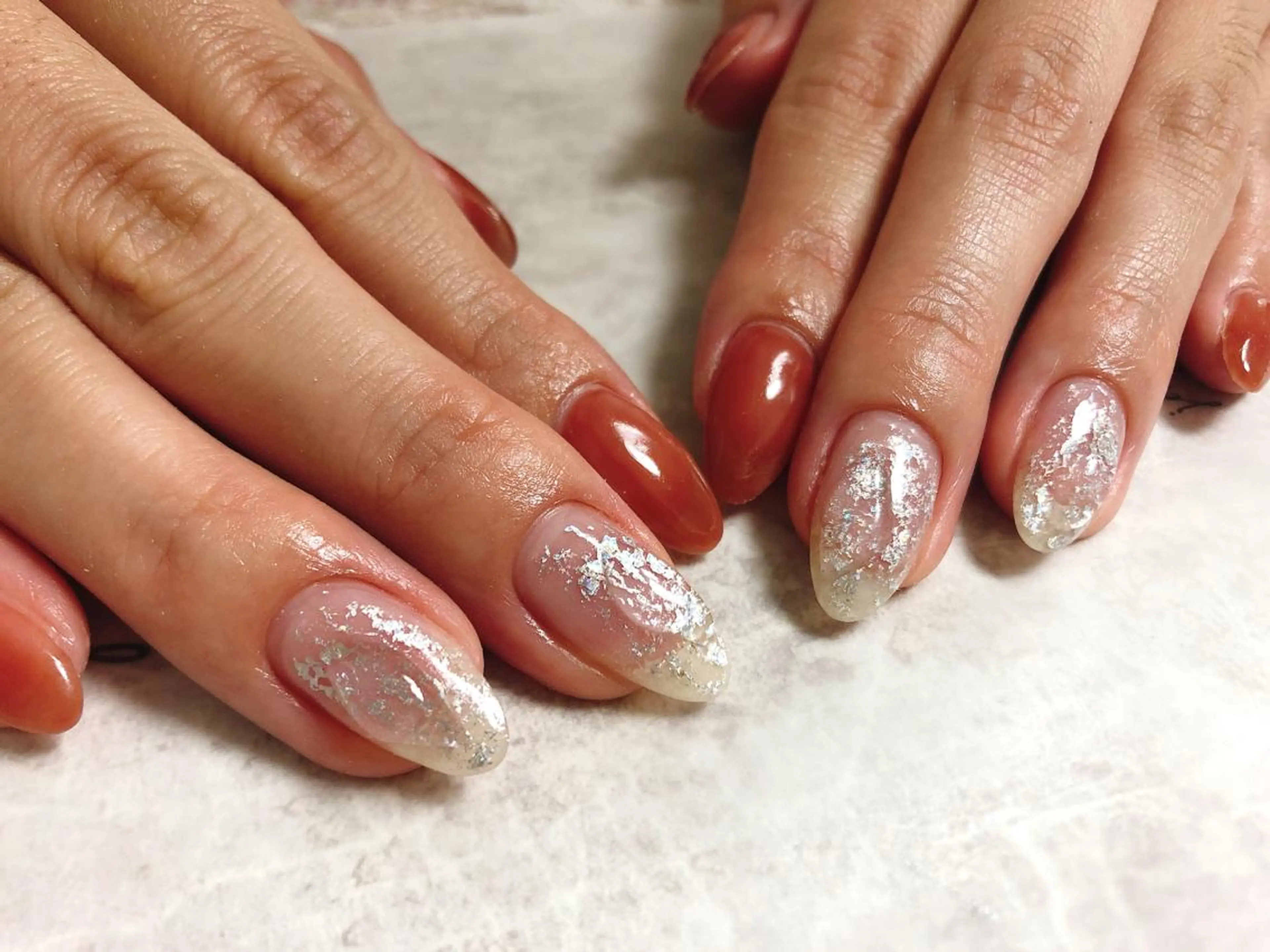 ネイル ぷっくりネイル ハンドネイル Mogu nail 二子玉川のネイルデザイン