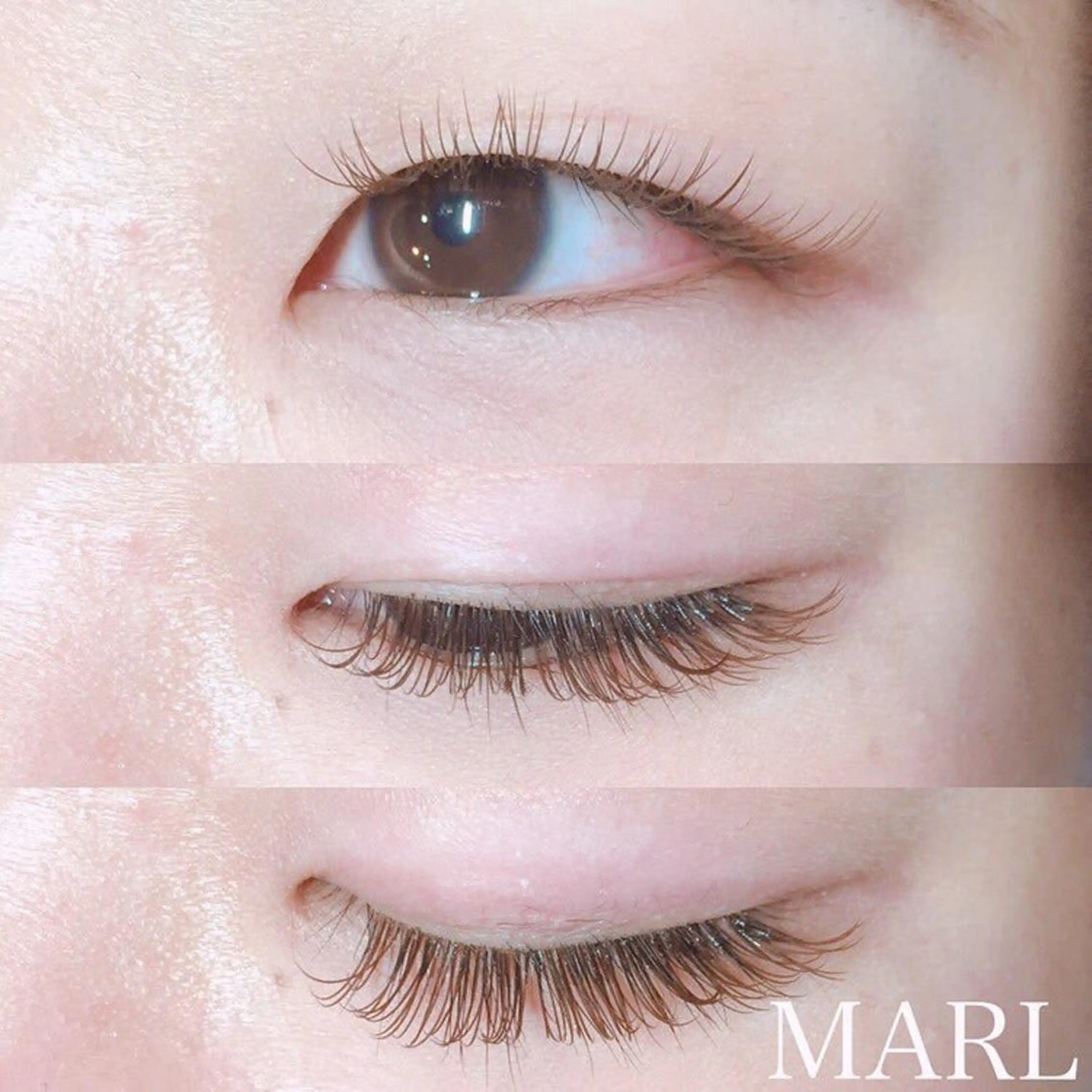 マツエク・マツパ カラーマツエク MARL eyelash大川のマツエク・マツパデザイン