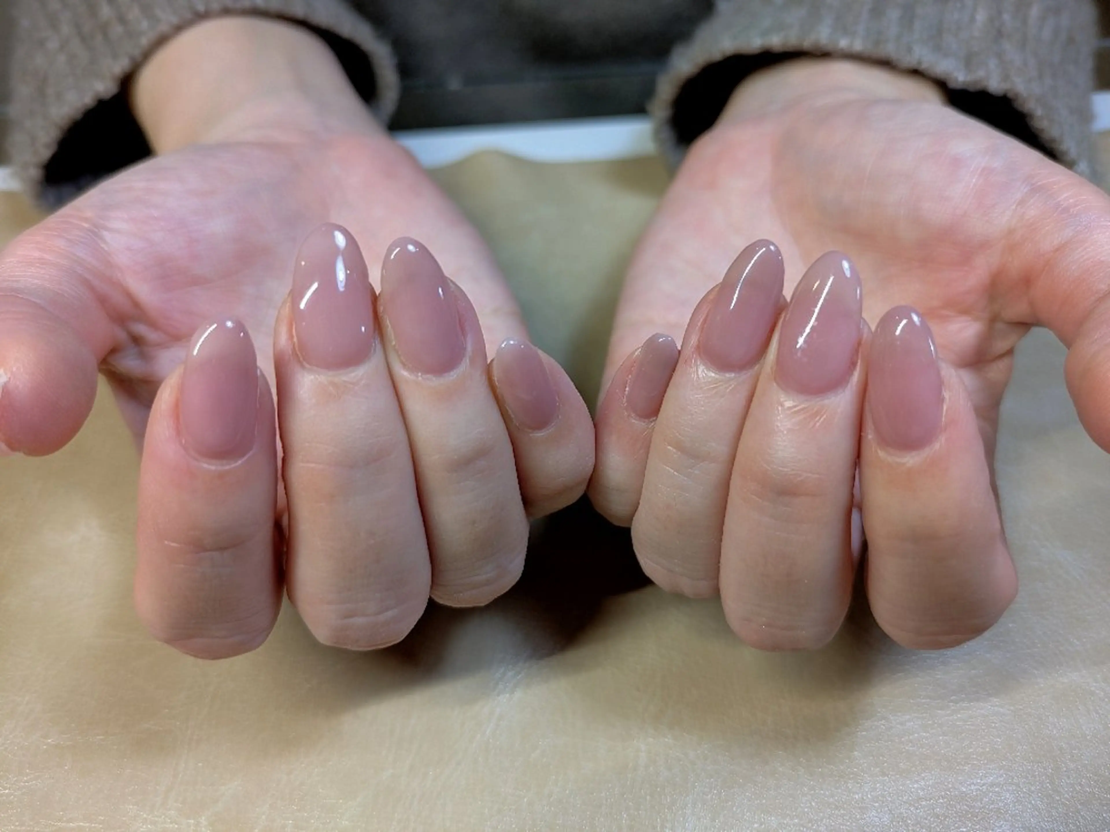 ワンカラーorラメグラデーション【ハンド】【オフなし】の写真