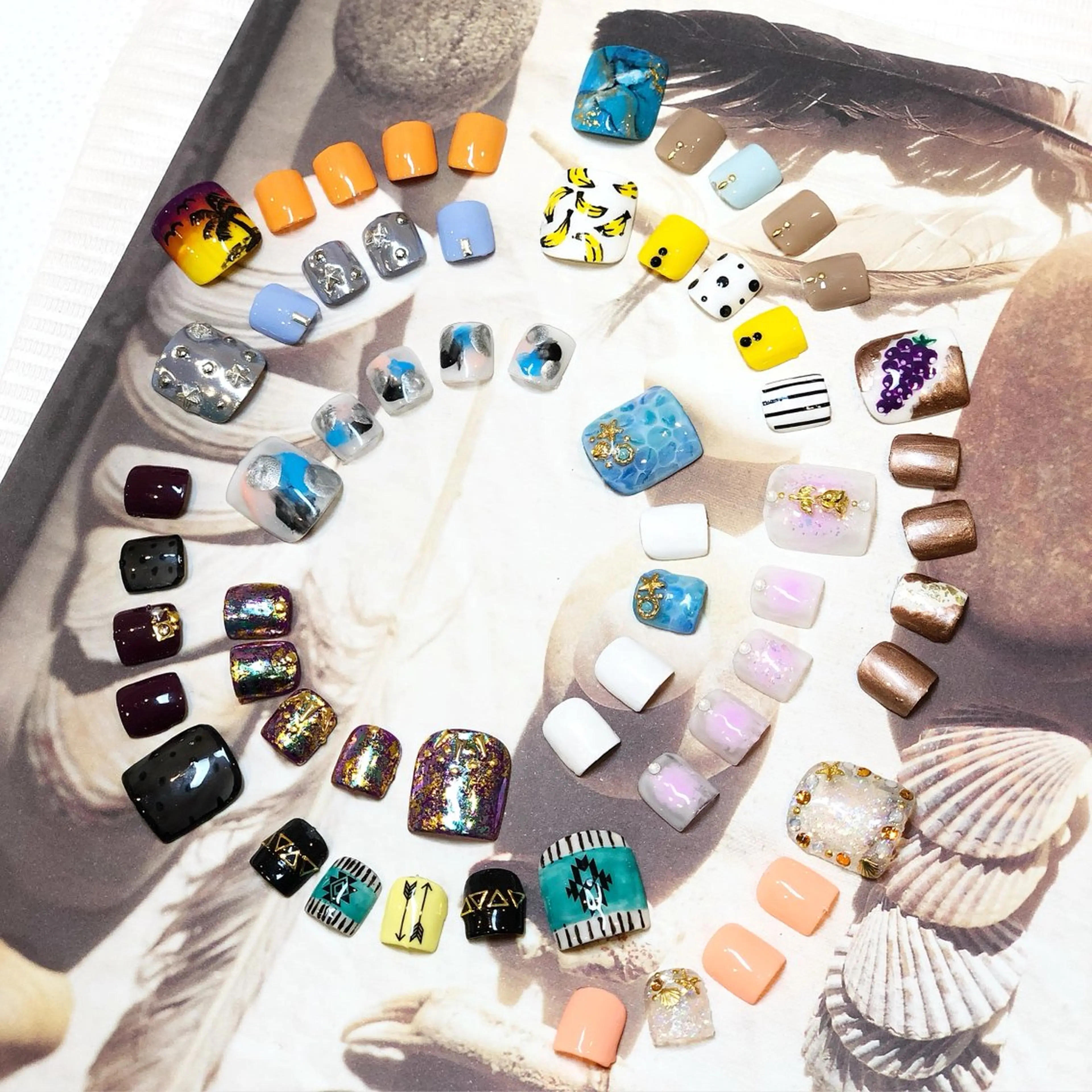 【 フット 】 10本アート🐾の写真