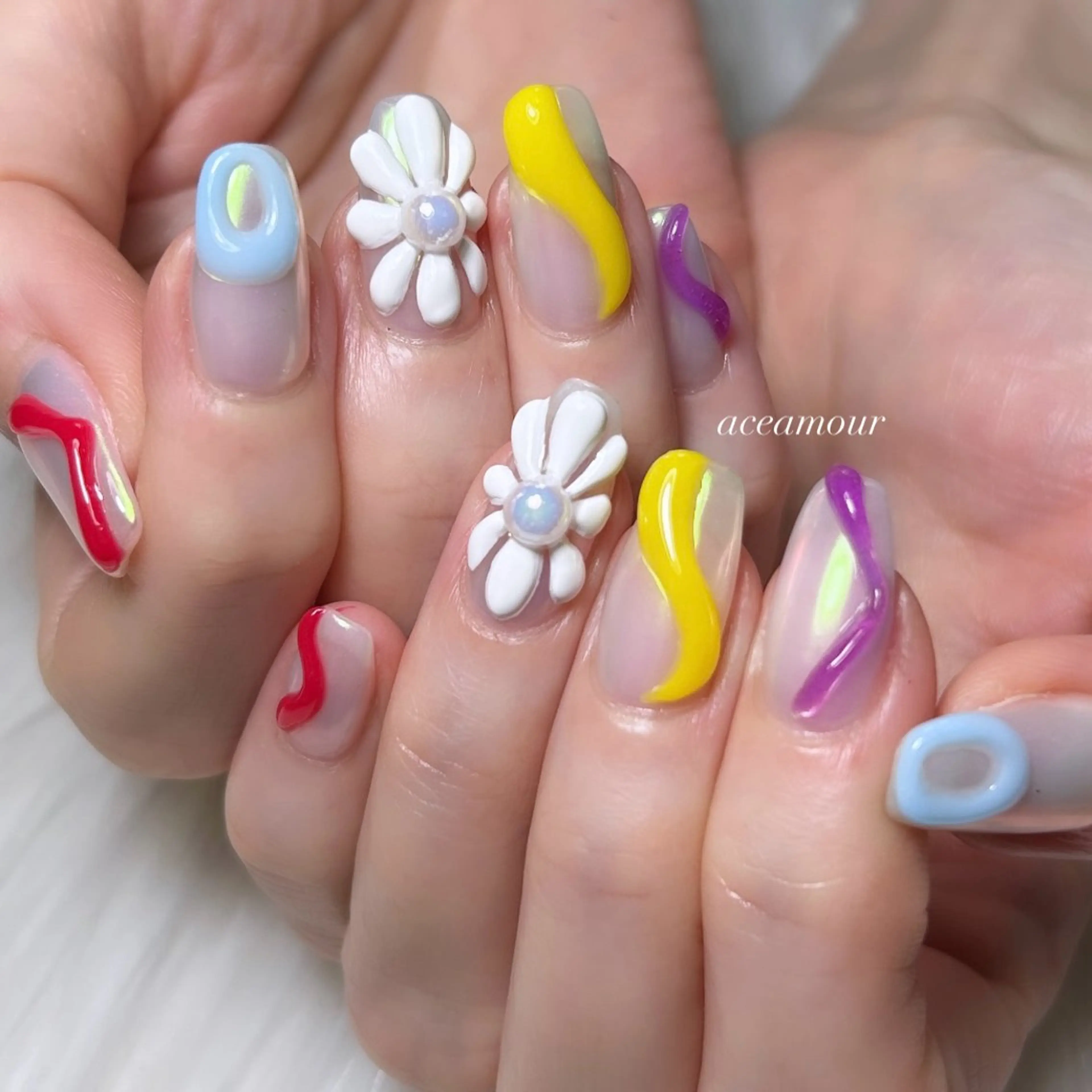 ネイル 持ち込み ネイル/耳つぼ /新ホワイトニングのネイルデザイン