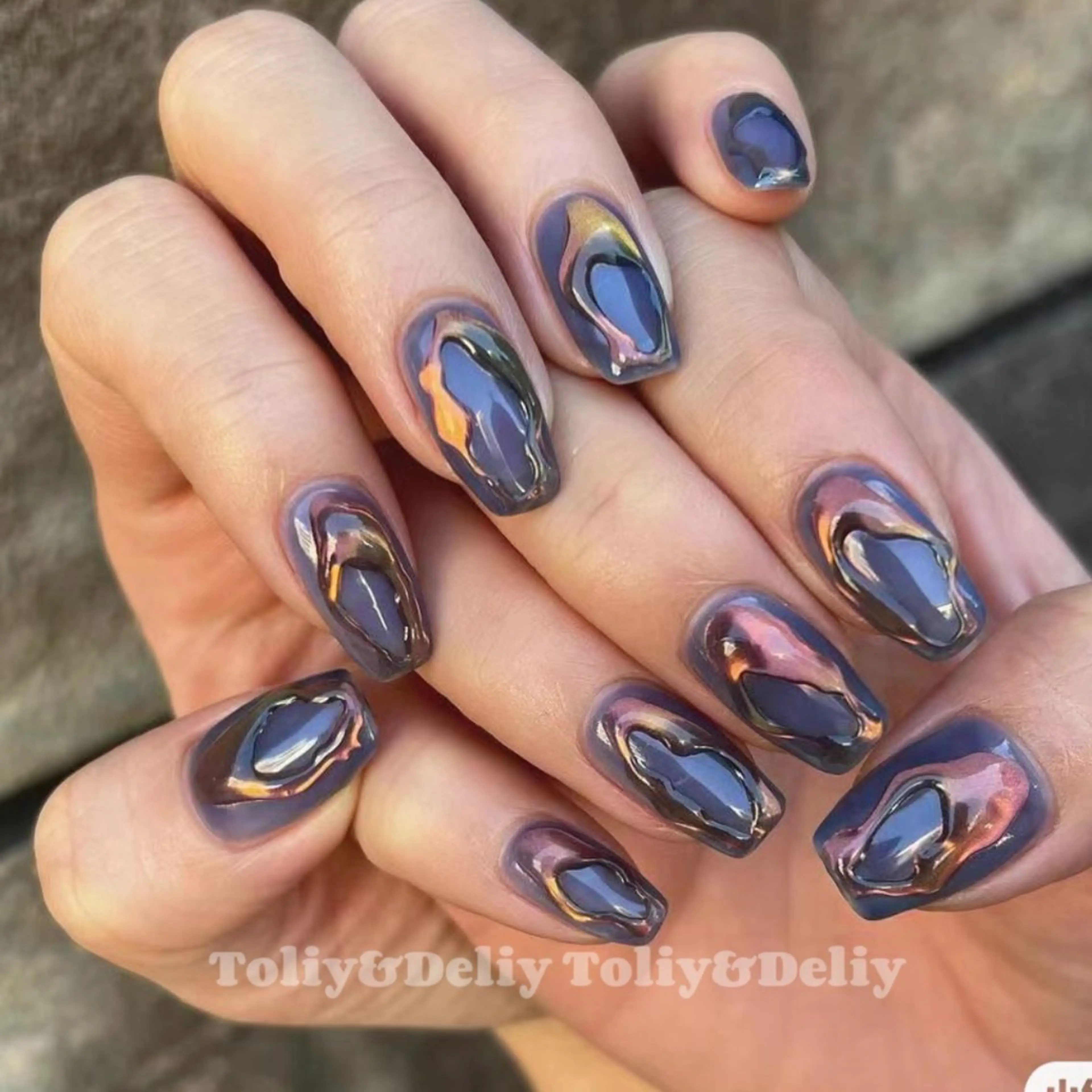 ネイル アートネイル 持ち込み ToliyDeliy Nail Salonのネイルデザイン