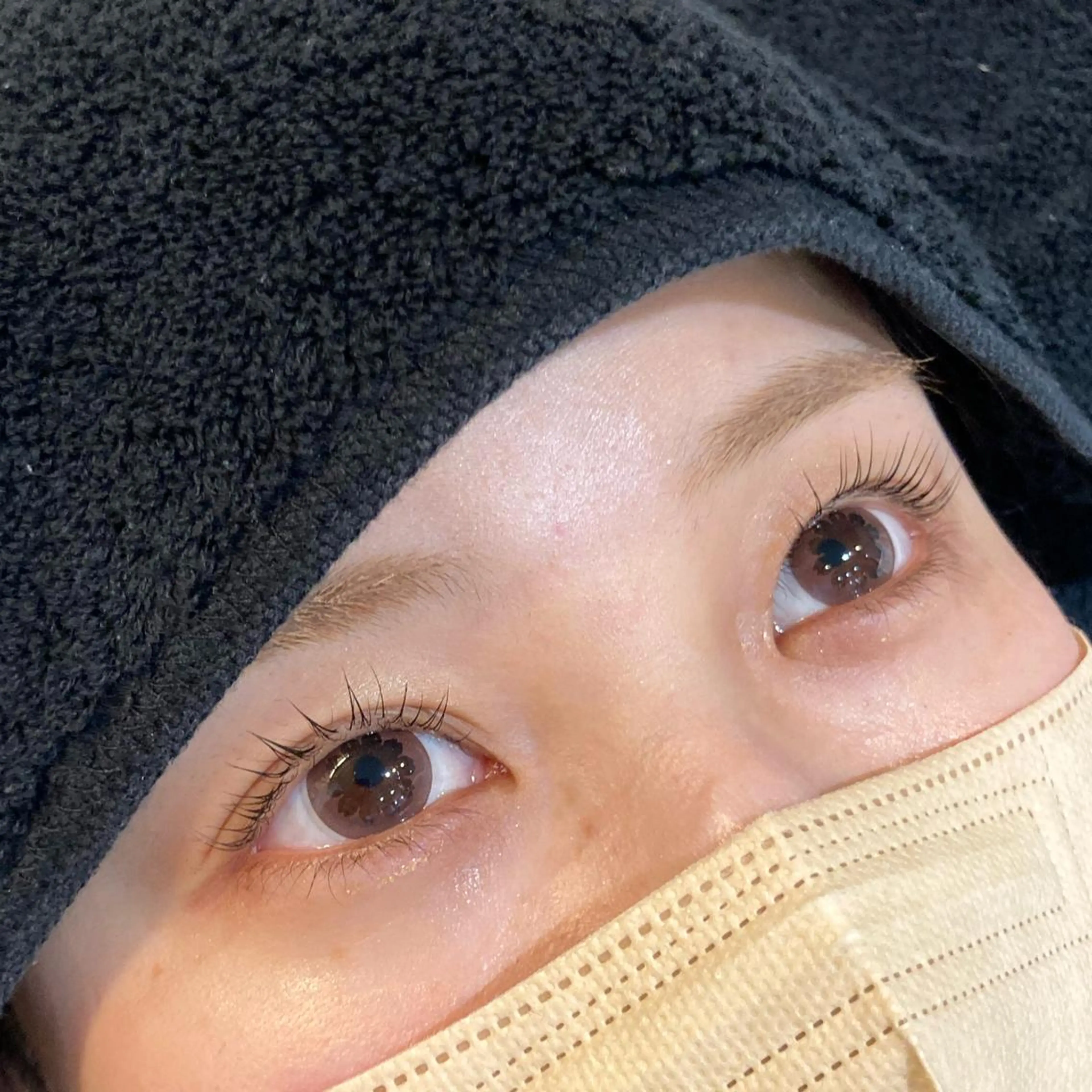 マツエク・マツパ パリジェンヌラッシュリフト 【Amber】 Kurumiのマツエク・マツパデザイン