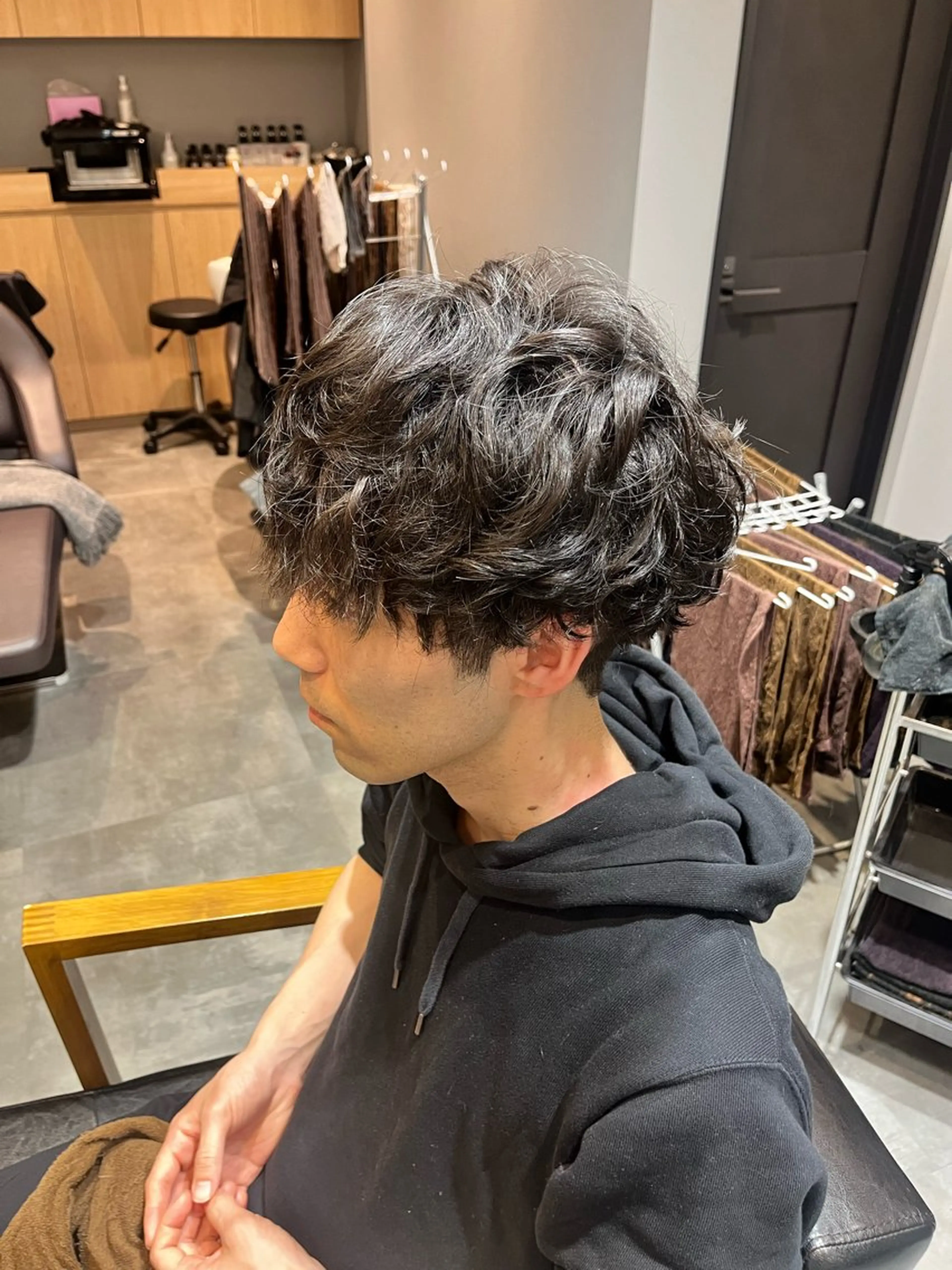 パーマ メンズ 小堀 いぶきのヘアスタイル