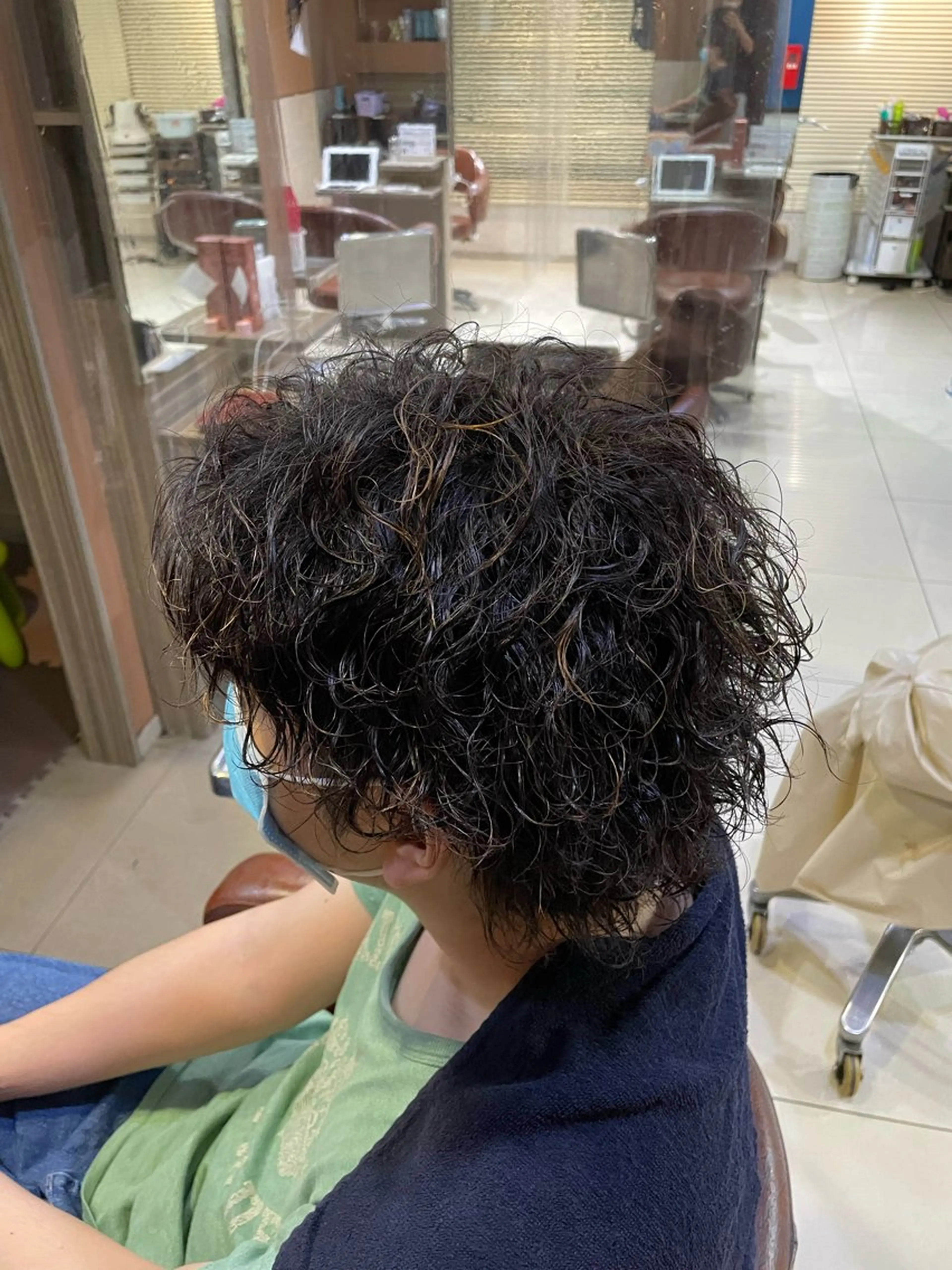 ミディアム パーマ メンズ 🔷メンズ推し🔷 遠藤暖大のヘアスタイル