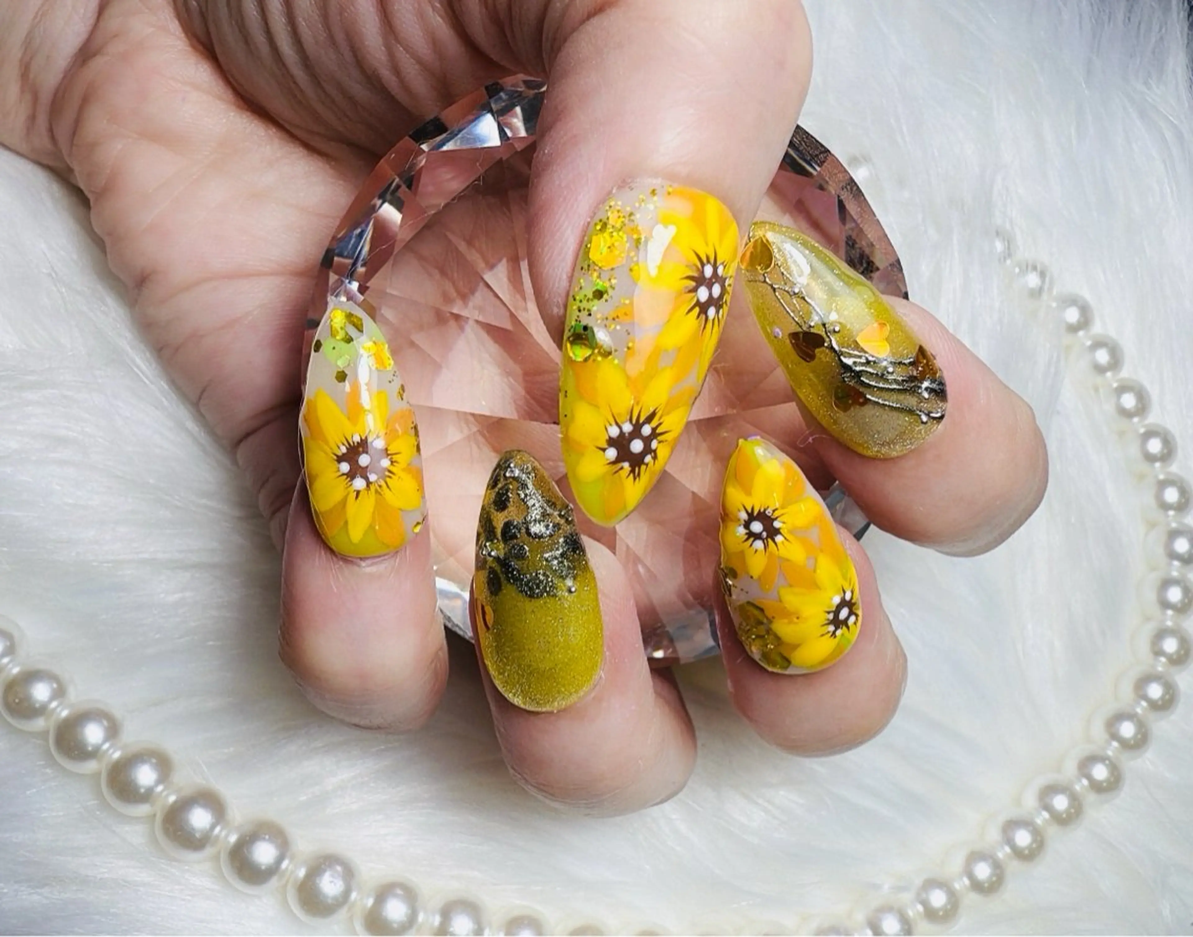 ネイル beauty park partage所属・藤 井のネイルデザイン