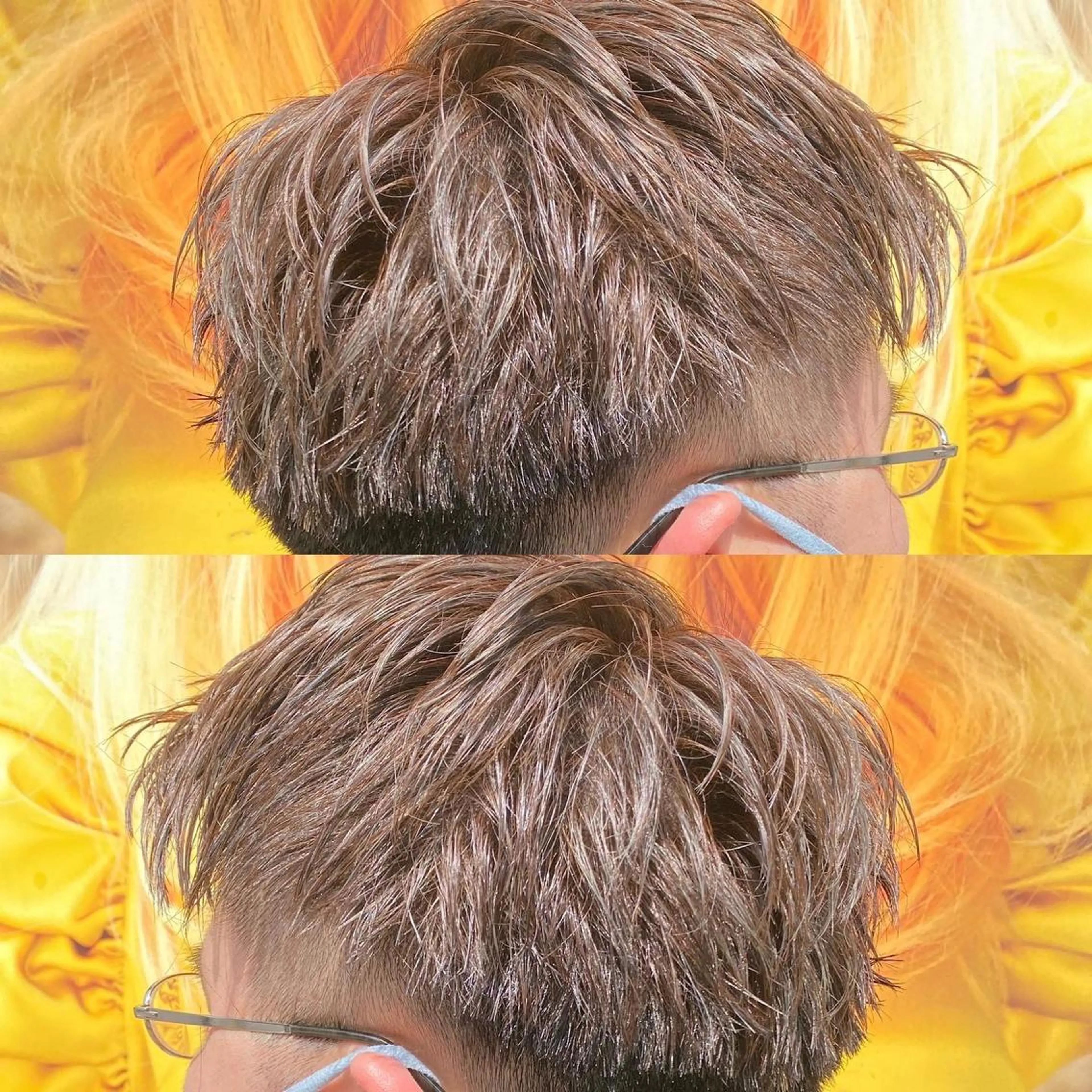 ショート ハイライト カット ヘアカラー 髪質改善カラー/店長 宮内秀峰のヘアスタイル