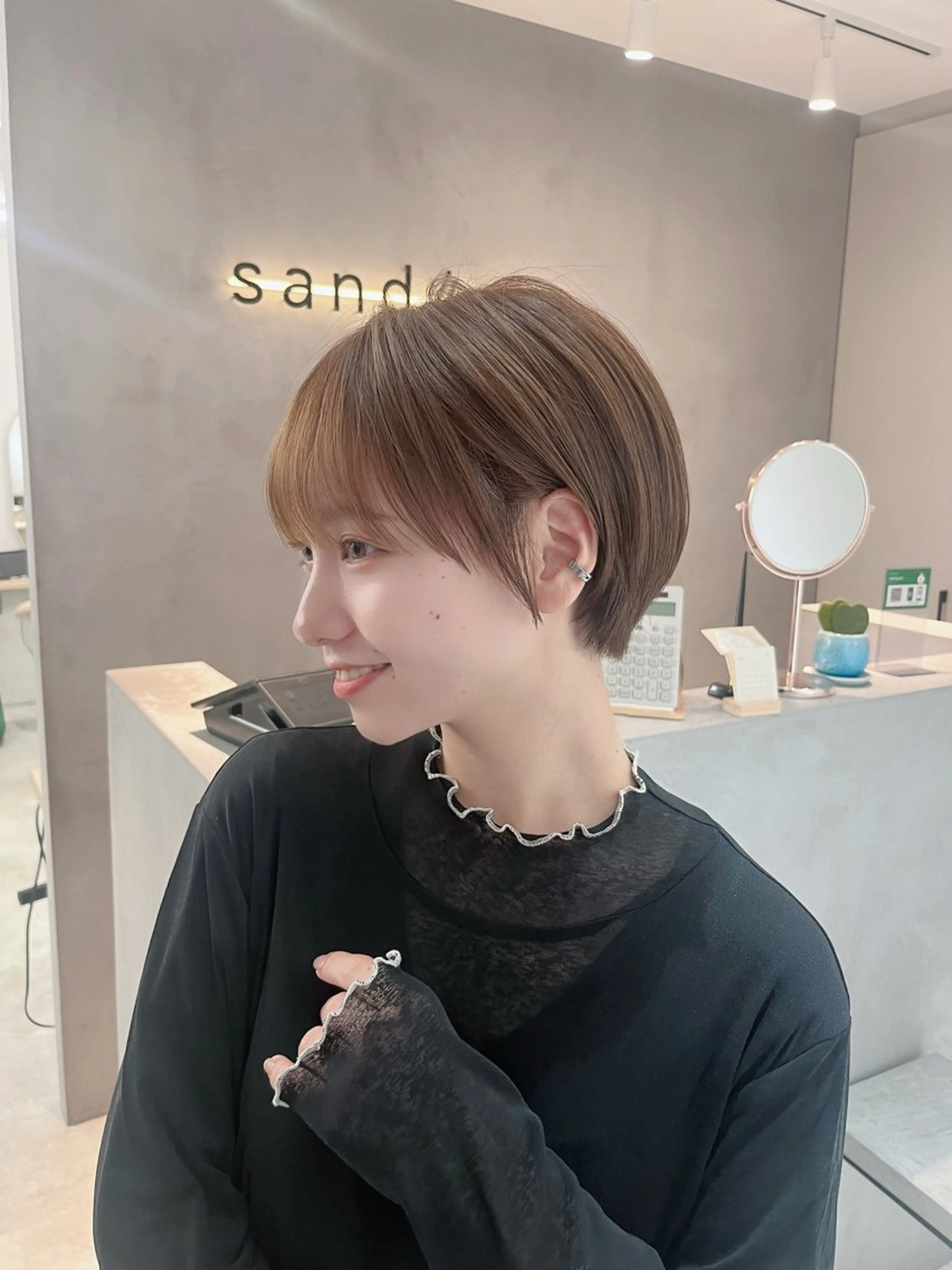 ショート 似合わせのプロ🌿 ショート/銀座/れんのヘアスタイル