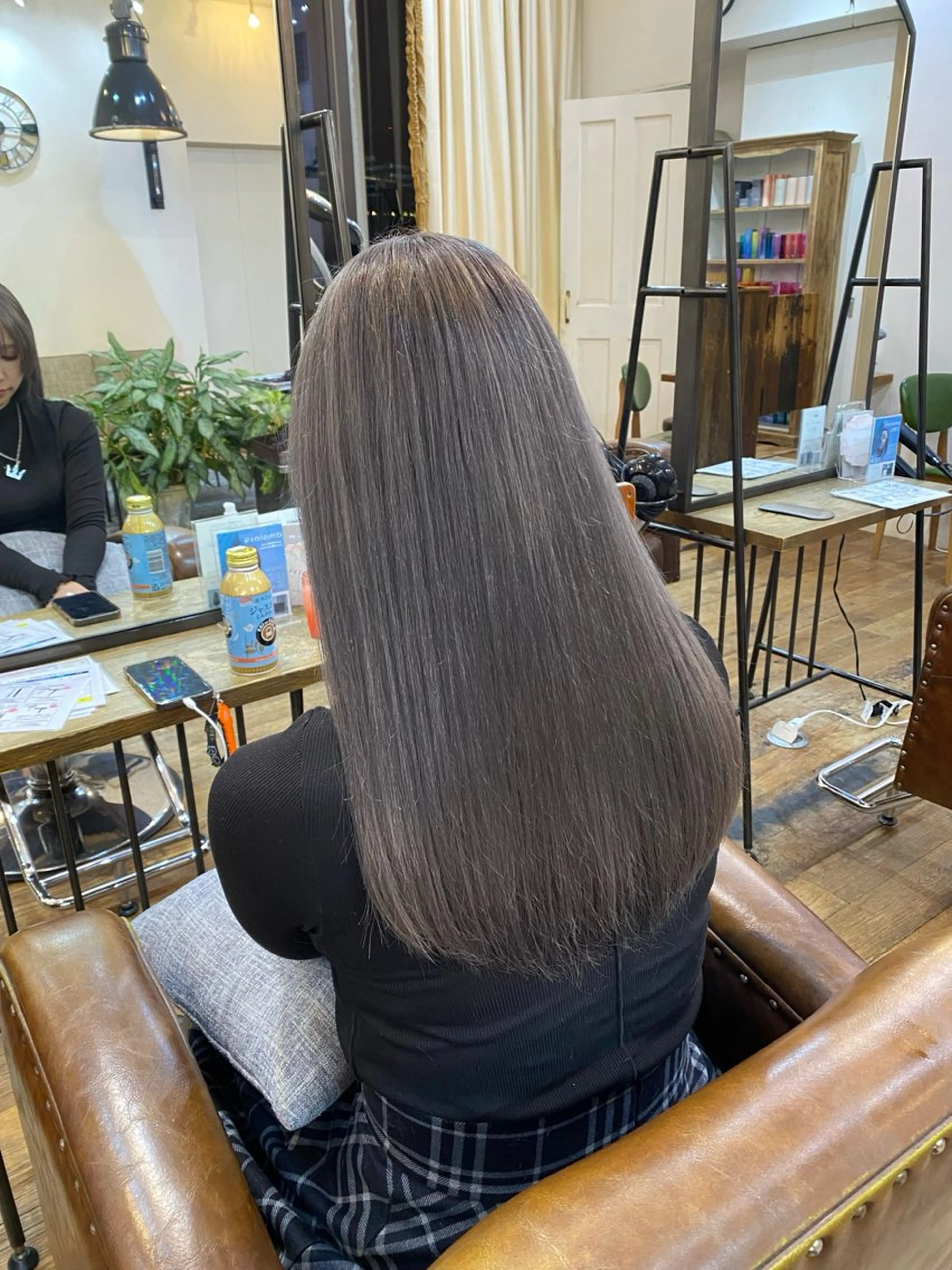 ロング Belle銀座並木通り店所属・井手草一朗/ パーマ/ハイライト◎のヘアスタイル