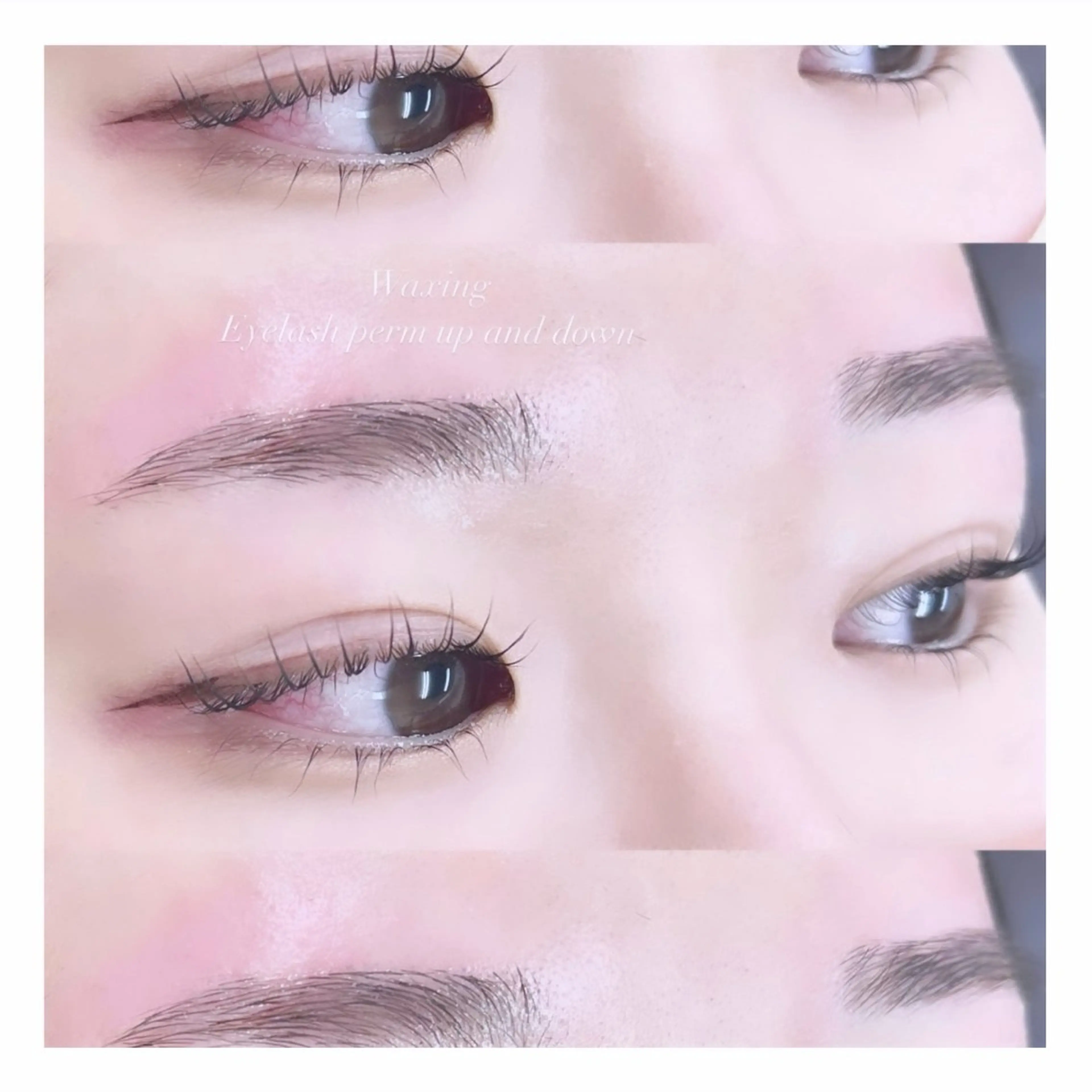 アイブロウ 眉毛ワックス脱毛 Bianca Sakura⠀のマツエク・マツパデザイン