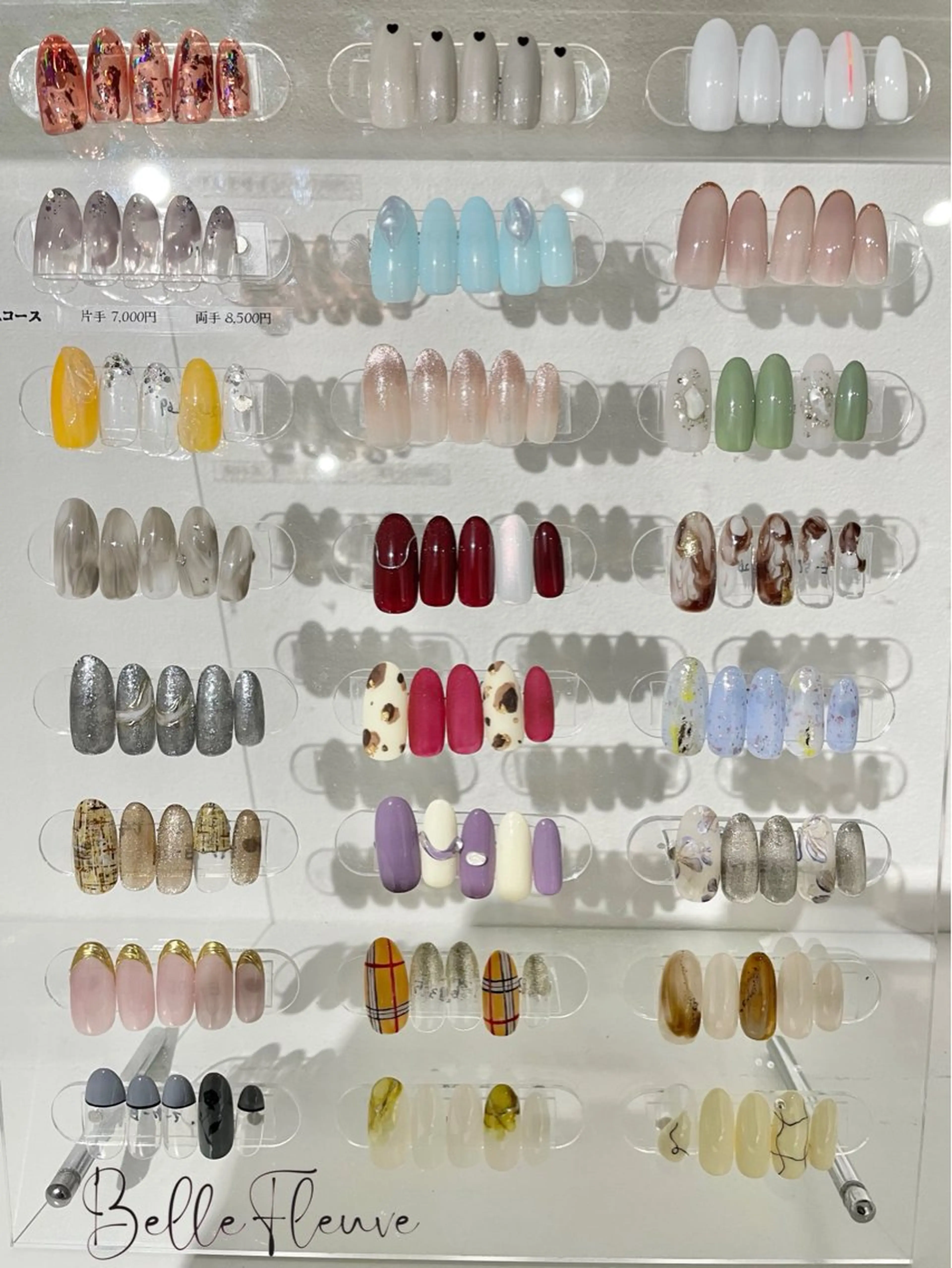 ネイル シンプルネイル Belle Fleuveのマツエク・マツパデザイン