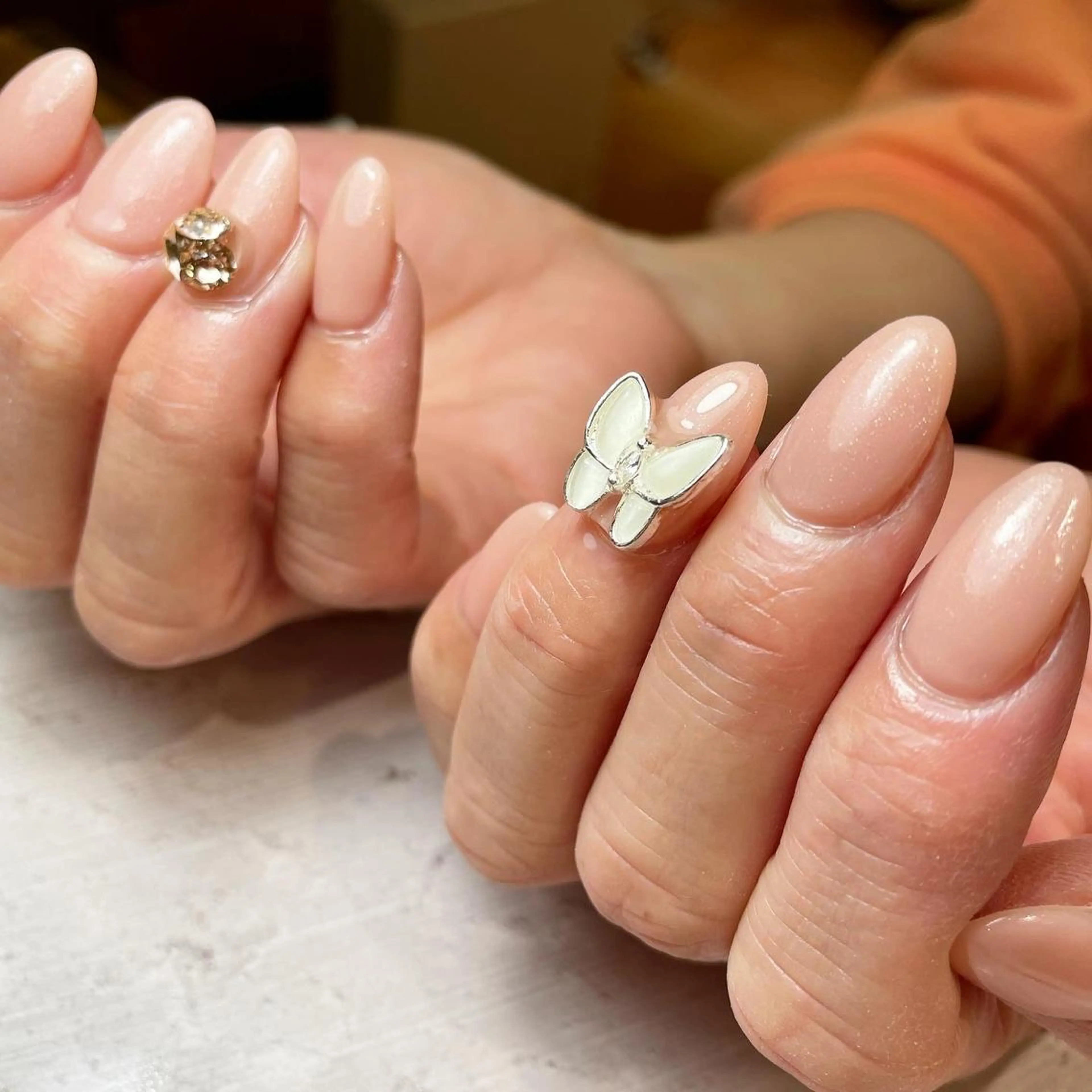 ネイル ワンカラーネイル ハンドネイル nail&eyelash mate所属・京都/東向日/桂 ayumiのネイルデザイン