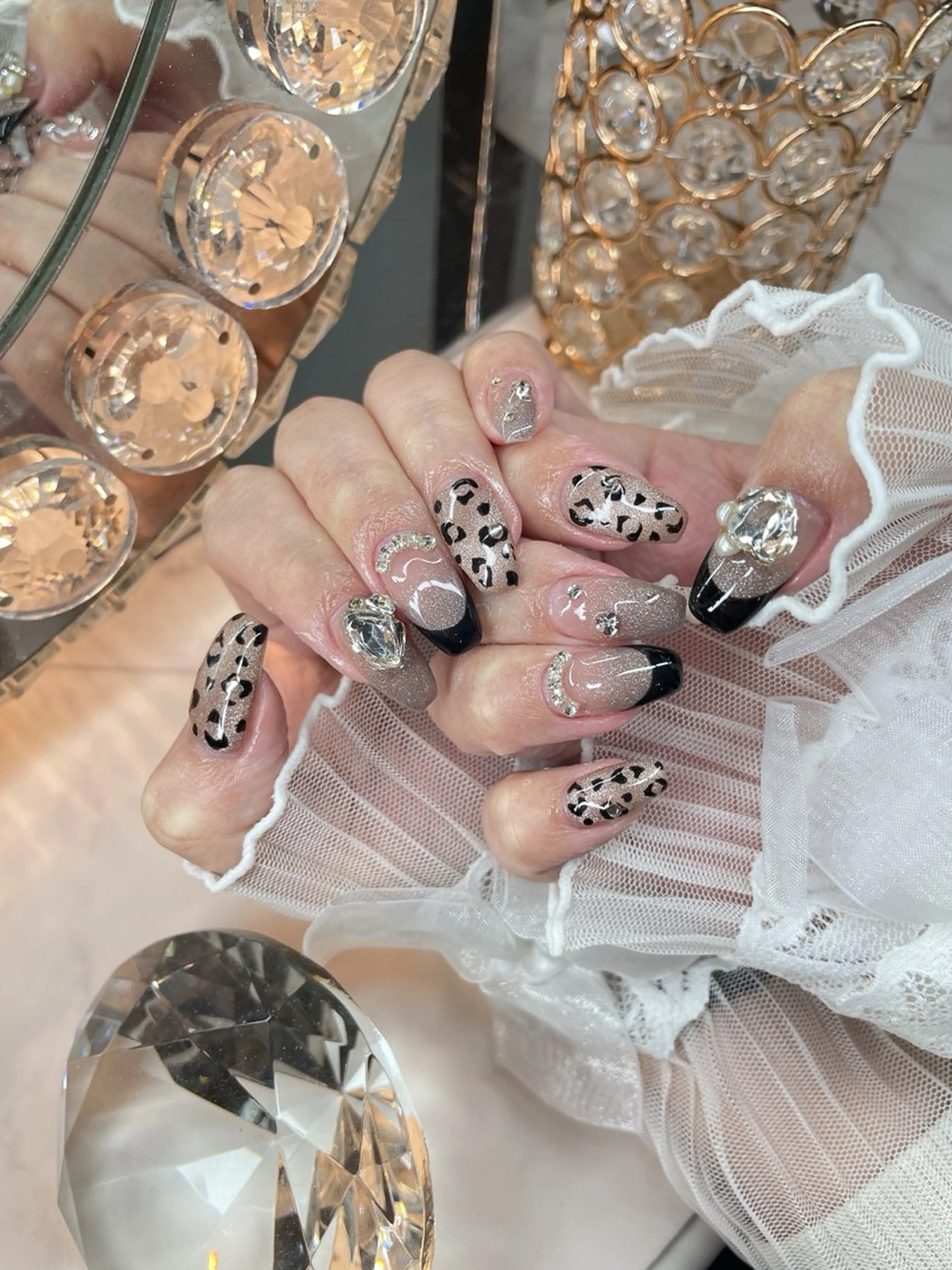 ネイル 23時まで❤︎韓国、 ワンホンネイルのネイルデザイン