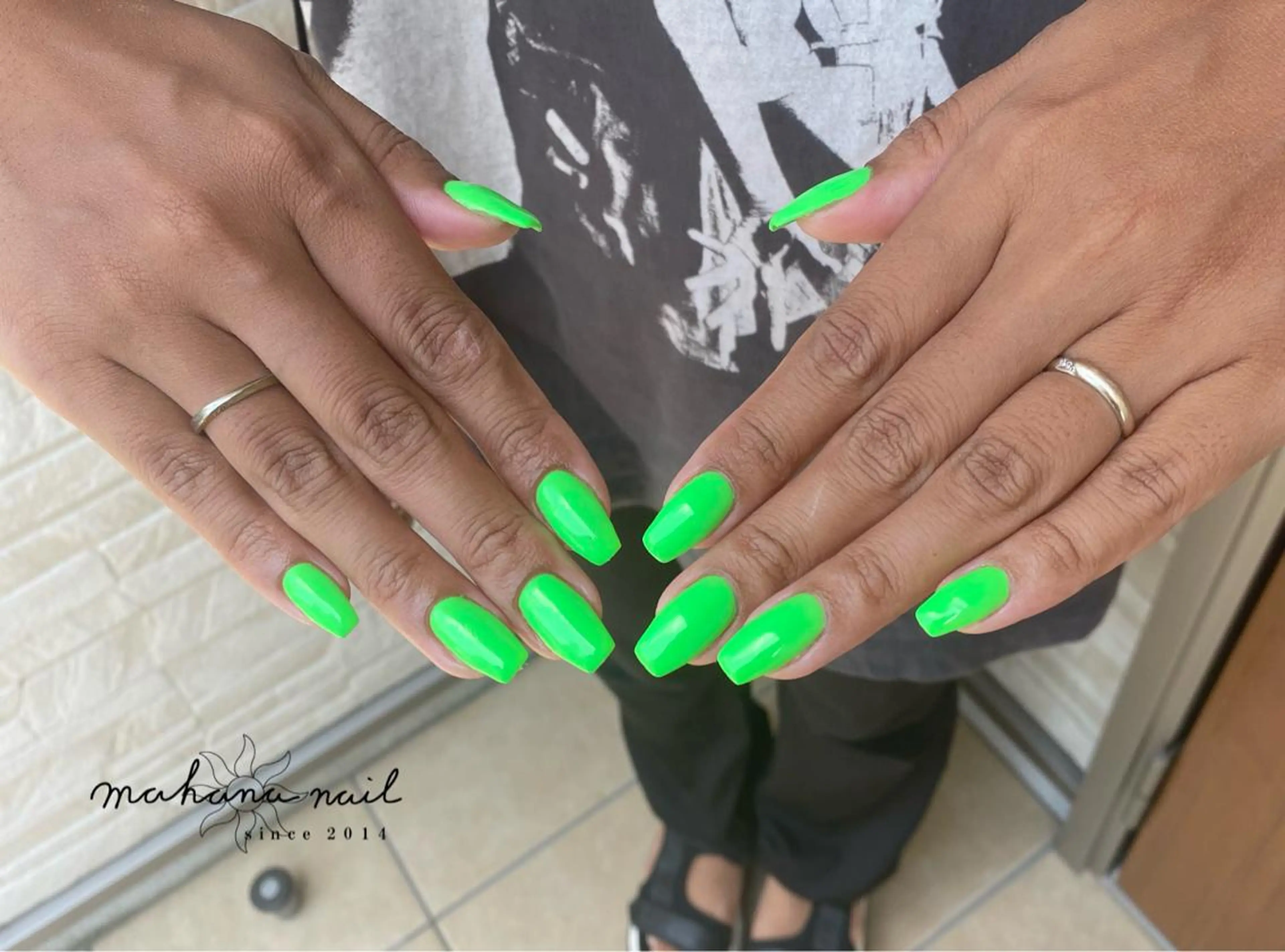 ネイル ワンカラーネイル mahana nailのネイルデザイン