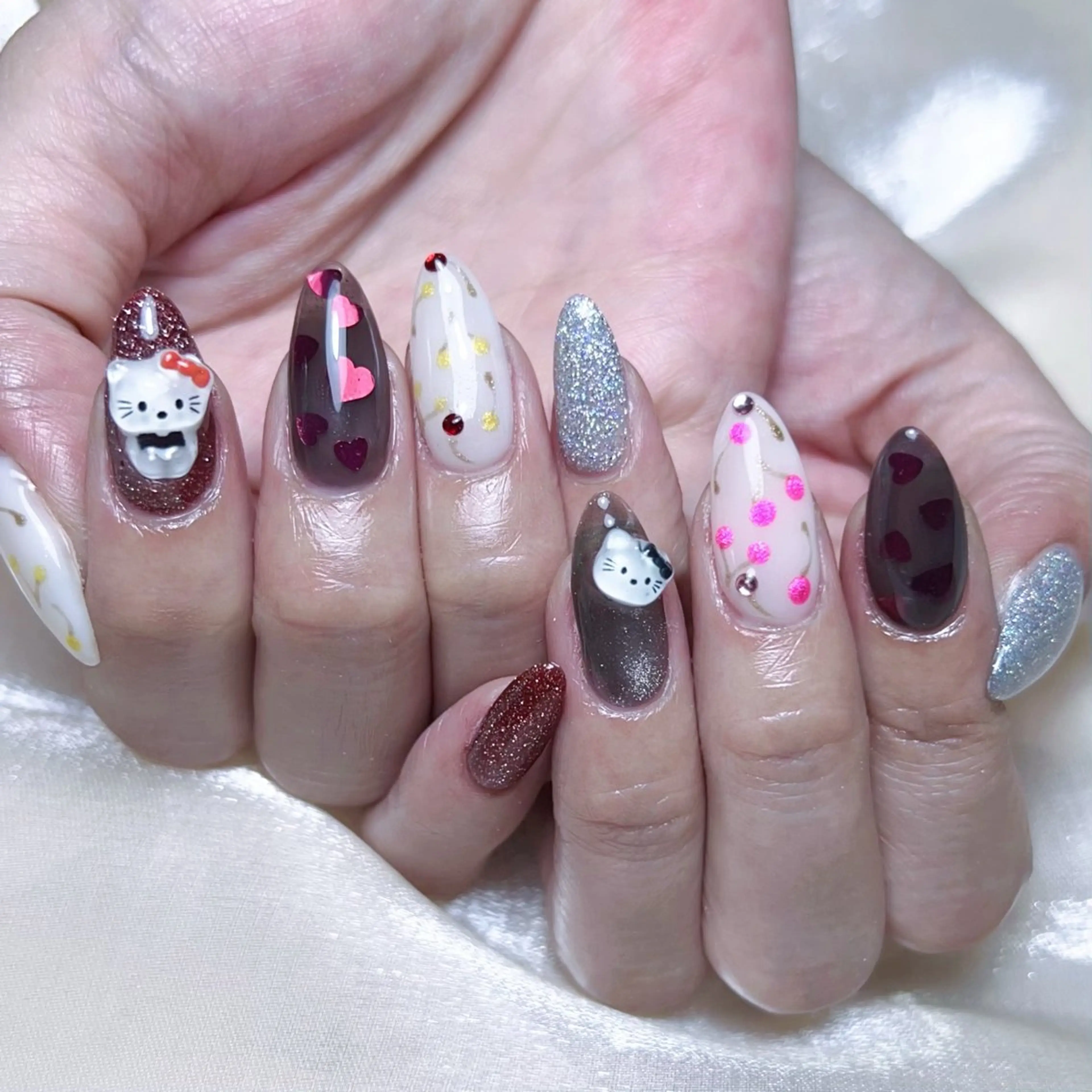 ネイル ハンドネイル NAILサロン 木にいるのネイルデザイン