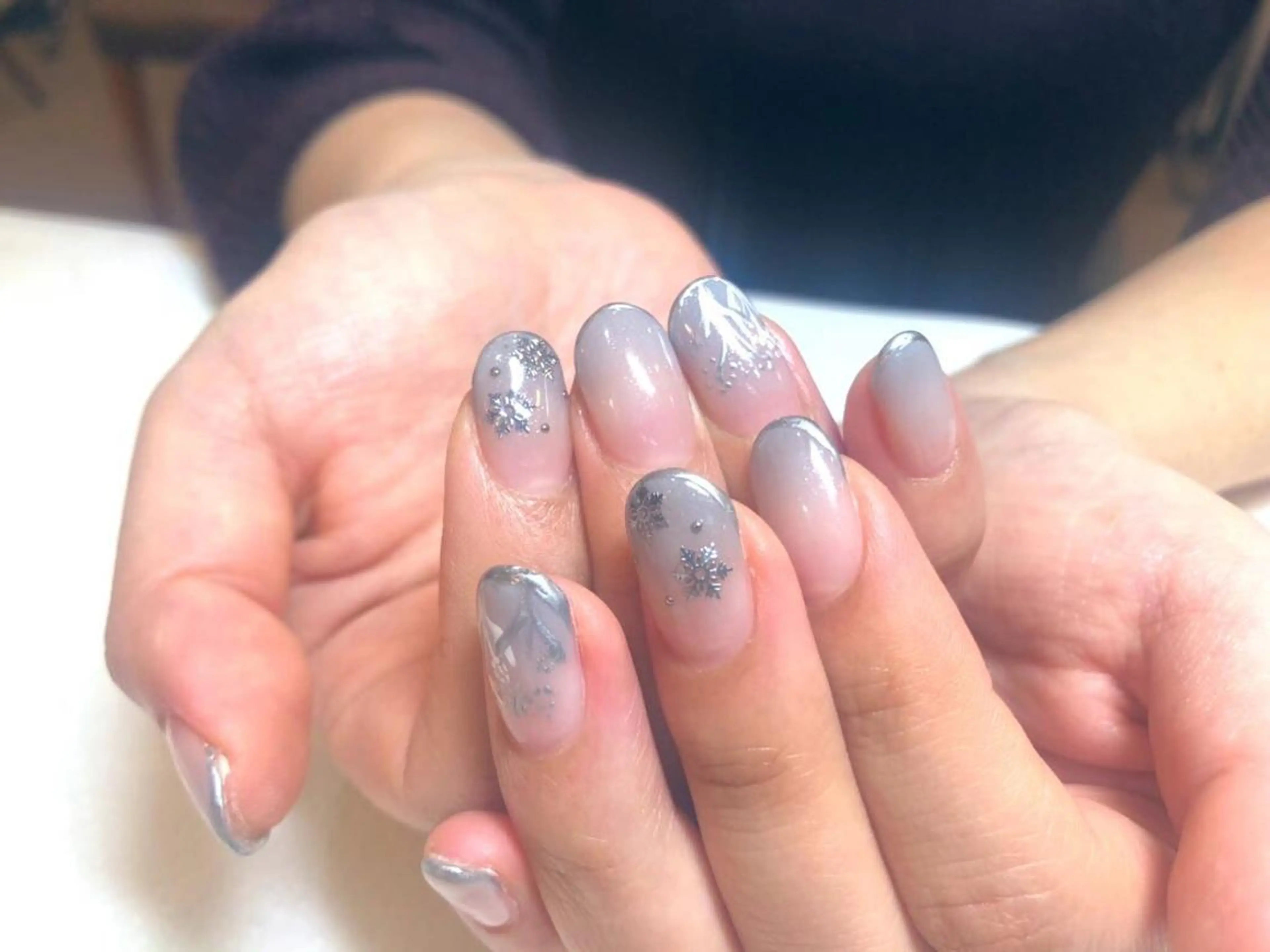 ネイル 冬ネイル prizeiris marinaのネイルデザイン