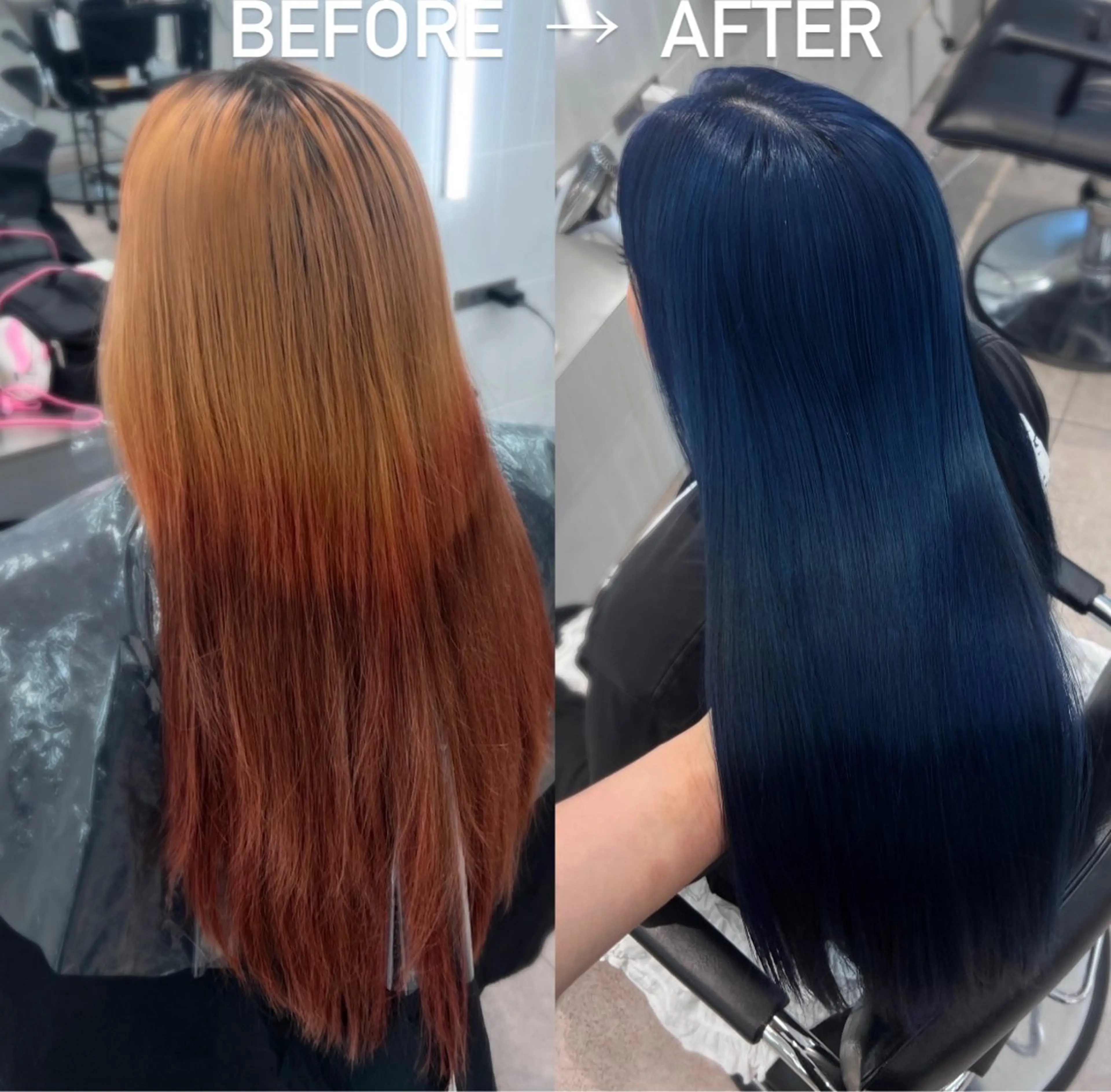 ロング ハイトーン ハイライ ト バレイヤージュのヘアスタイル