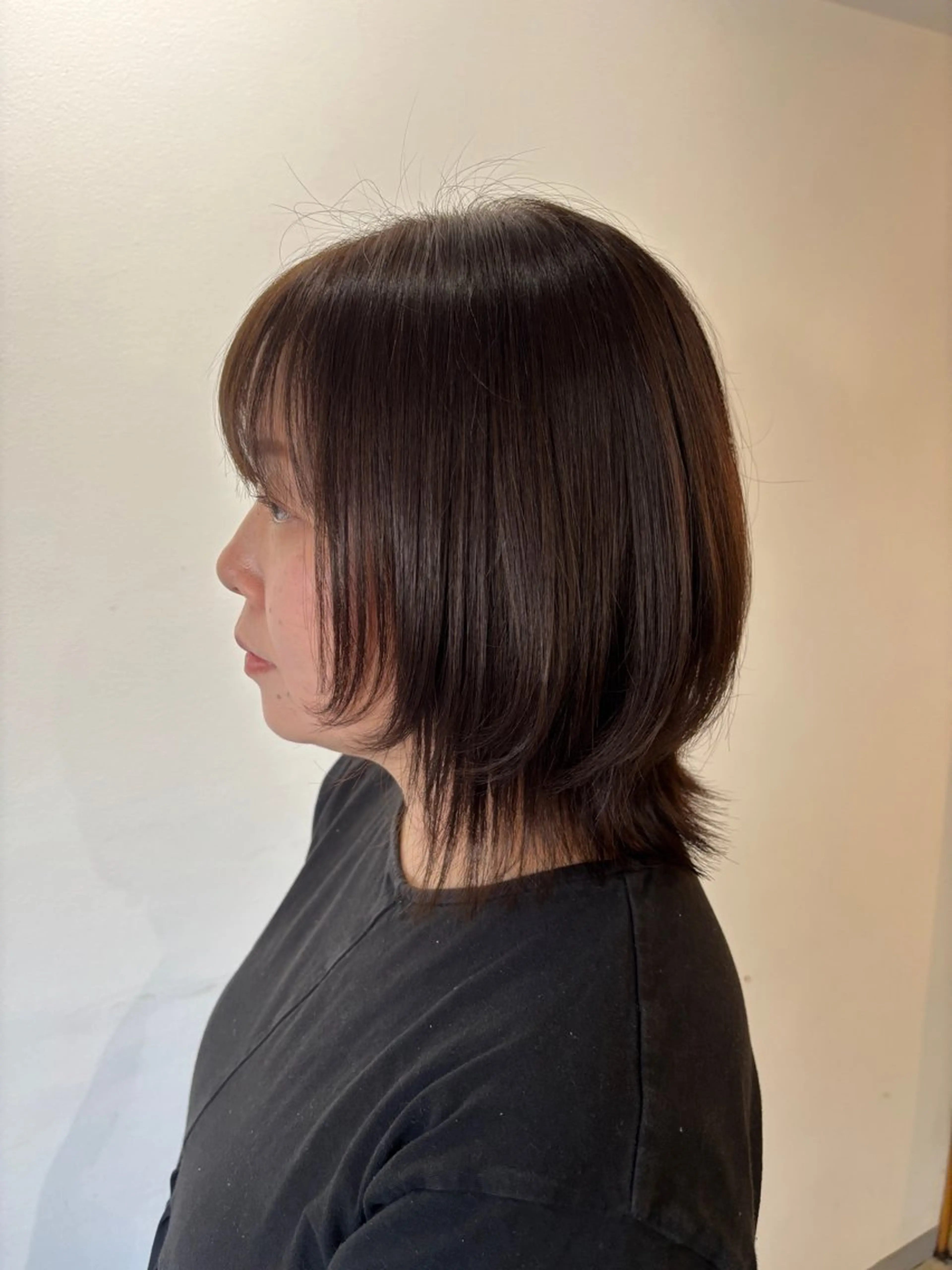 カラー ブリーチカラー🤍 髪質改善🌟のヘアスタイル