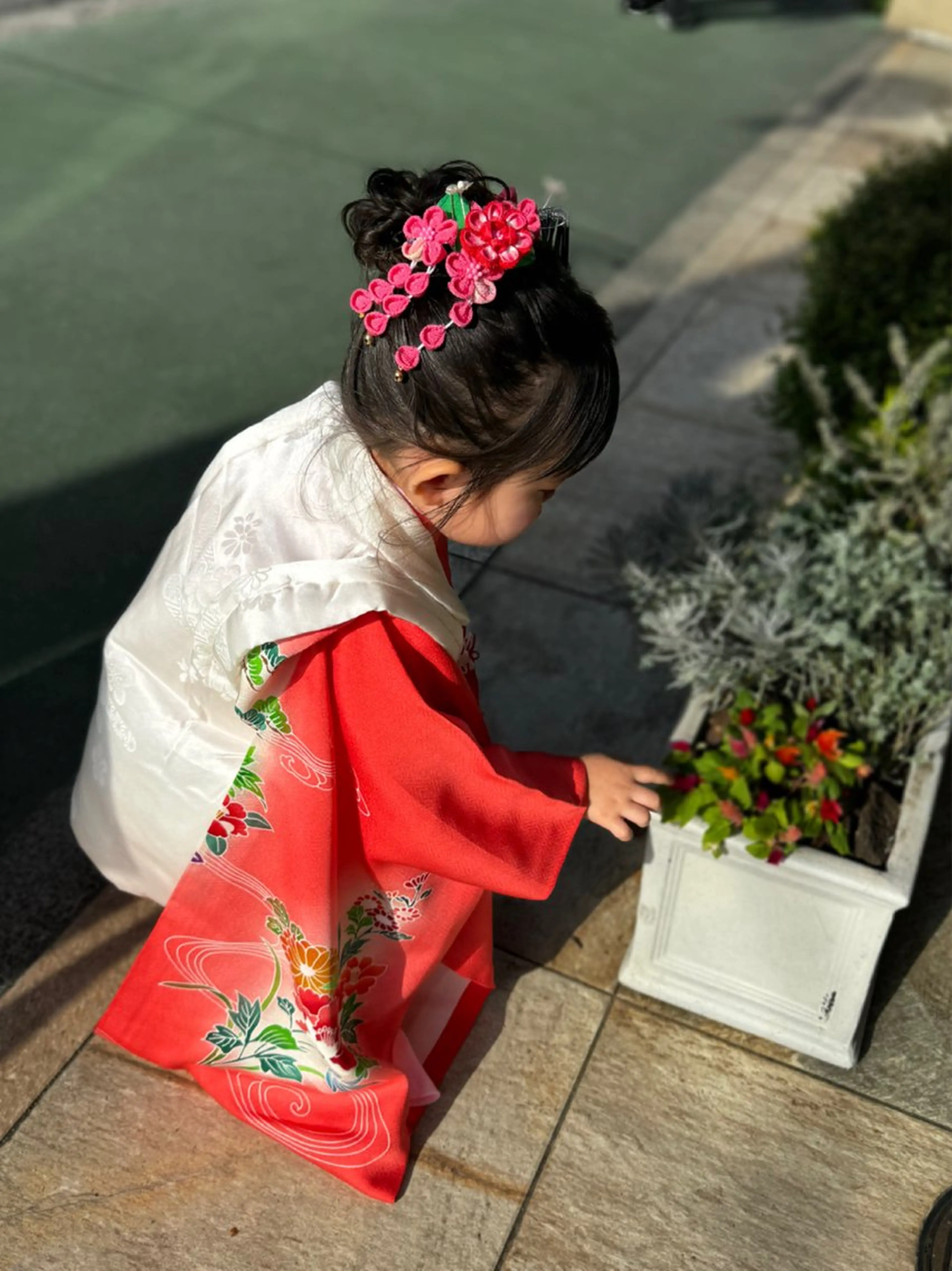 ヘアアレンジ キッズ 本多 美羽のヘアスタイル