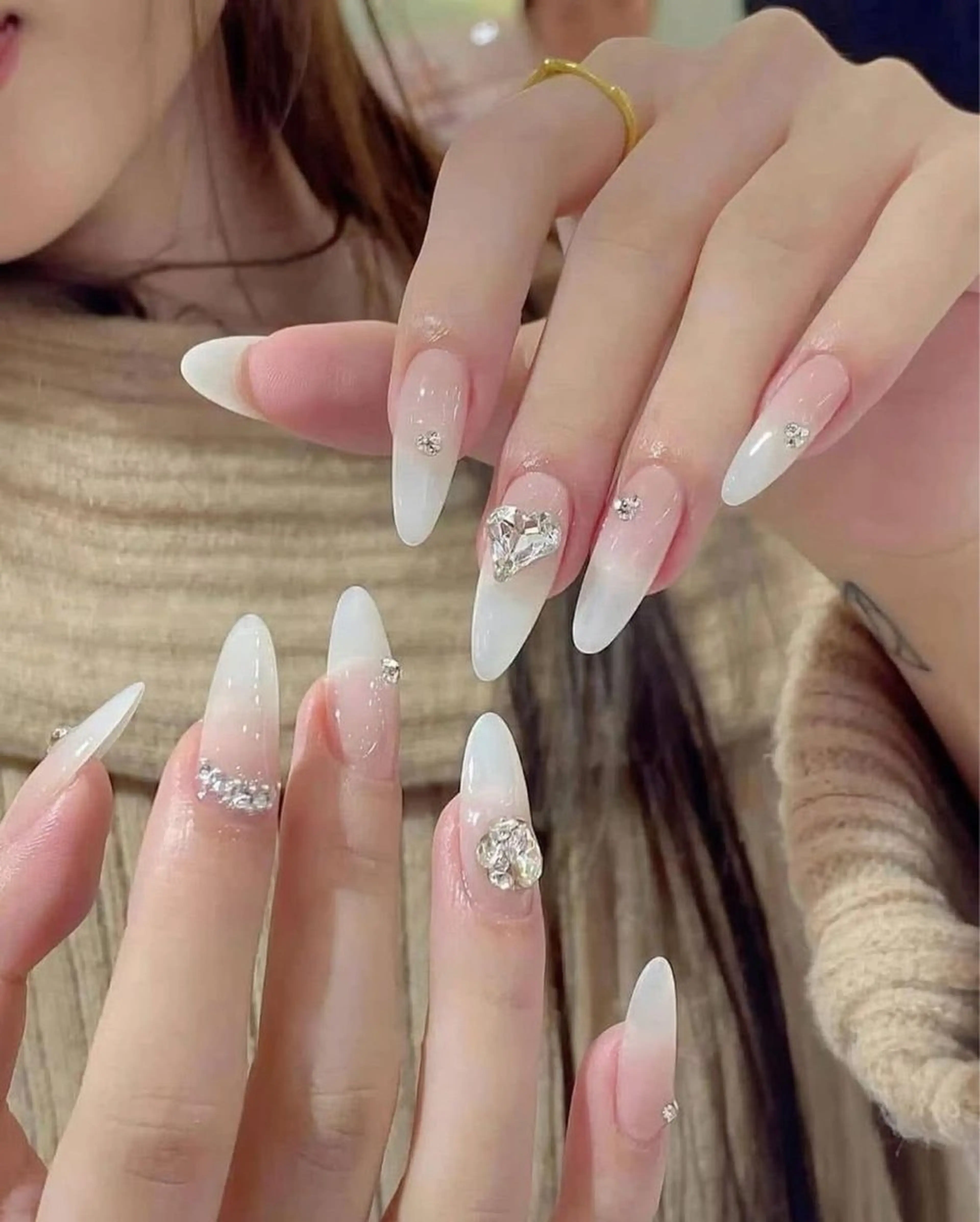 ネイル 長さ出し ジェルネイル 持ち込み オフィスネイル ワンカラーネイル Michi_Nails_Salon所属・Michi Nail Staffのネイルデザイン