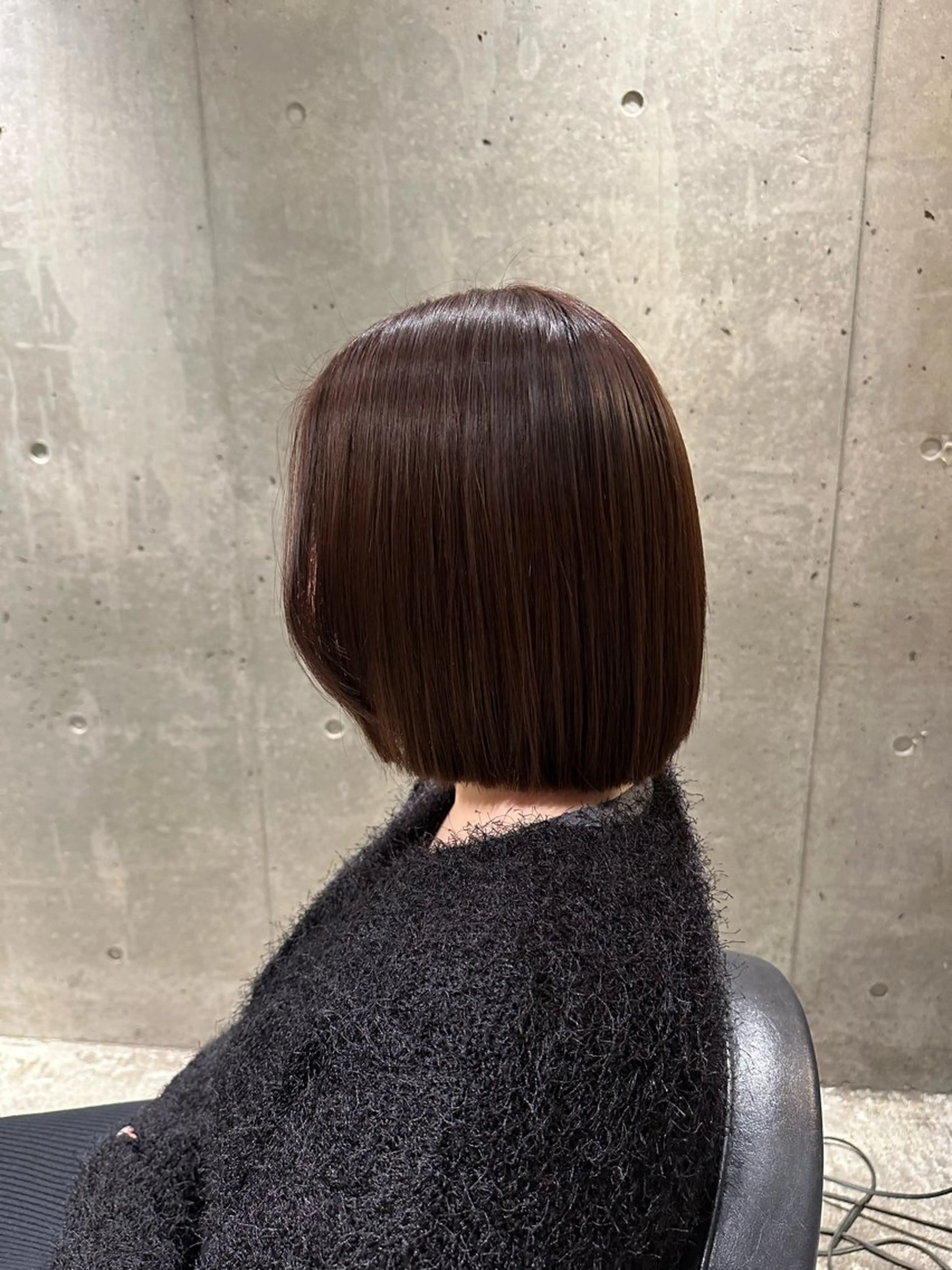 ミディアム ボブ 縮毛矯正 ENORE所属・💎ショートカット/ 💎みそらのヘアスタイル