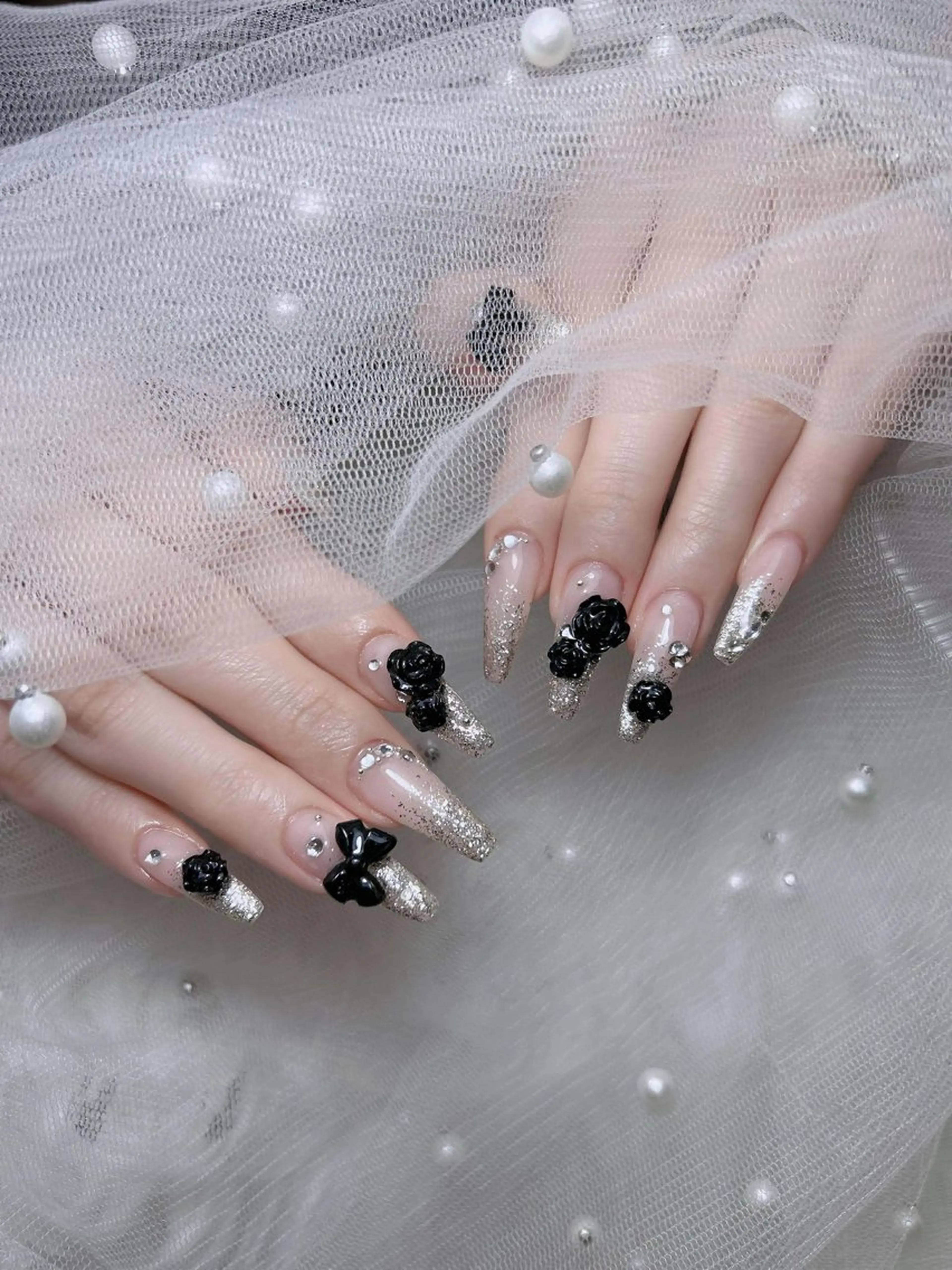 ネイル オーロラネイル チークネイル フットネイル フレンチネイル 韓国ネイル ハンドネイル Lumi Nailのネイルデザイン