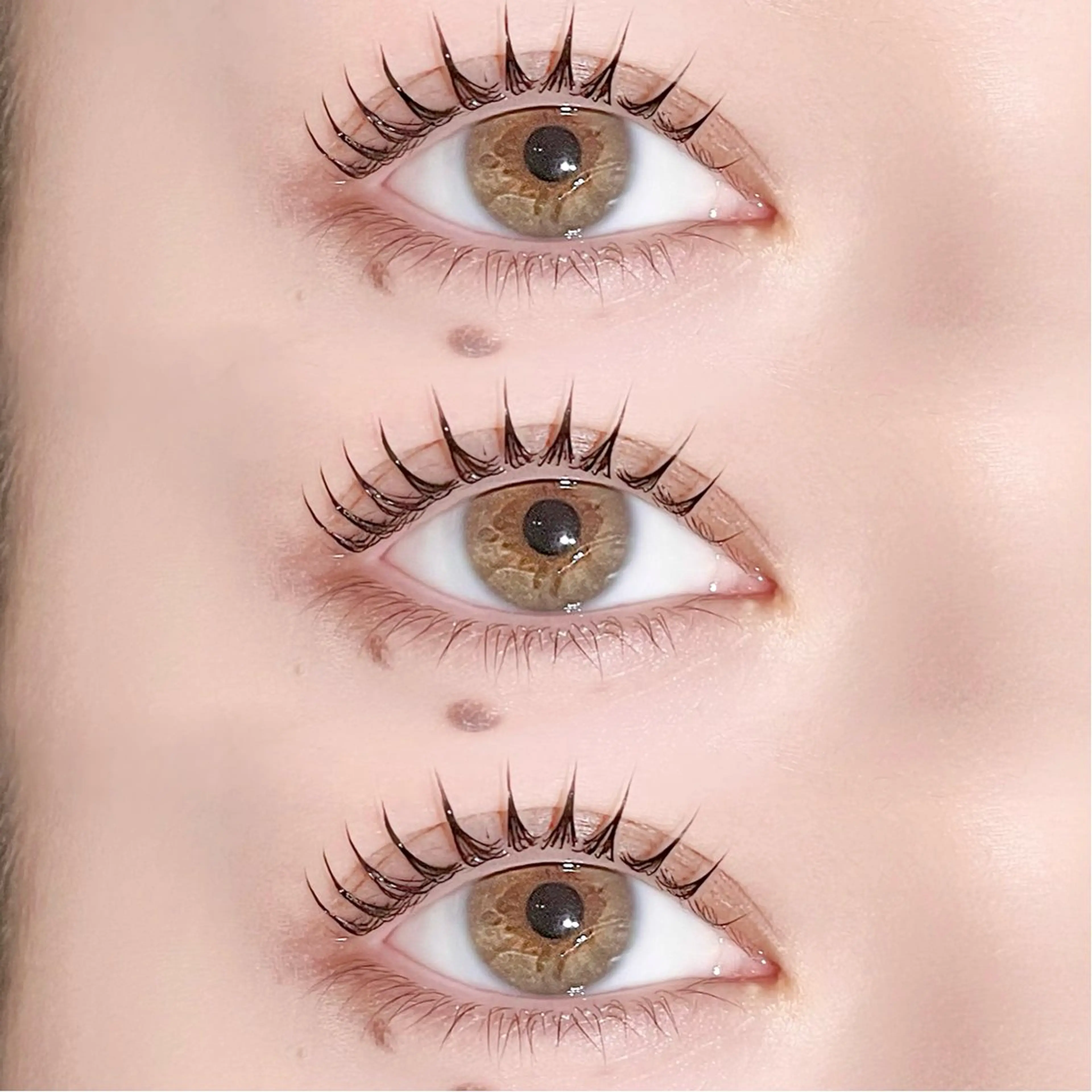 まつげパーマ 上の写真