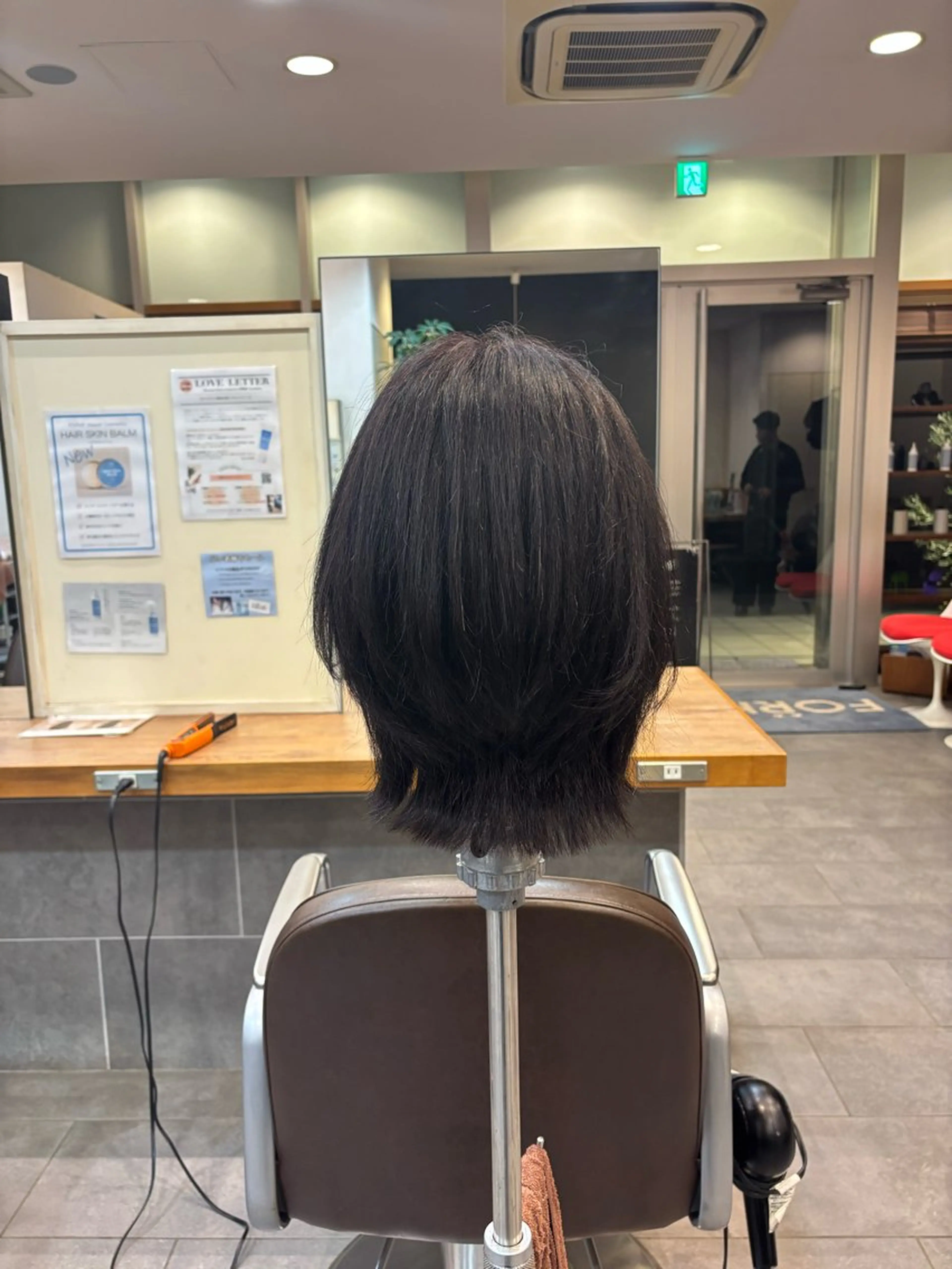 ミディアム 増田 枝里子のヘアスタイル