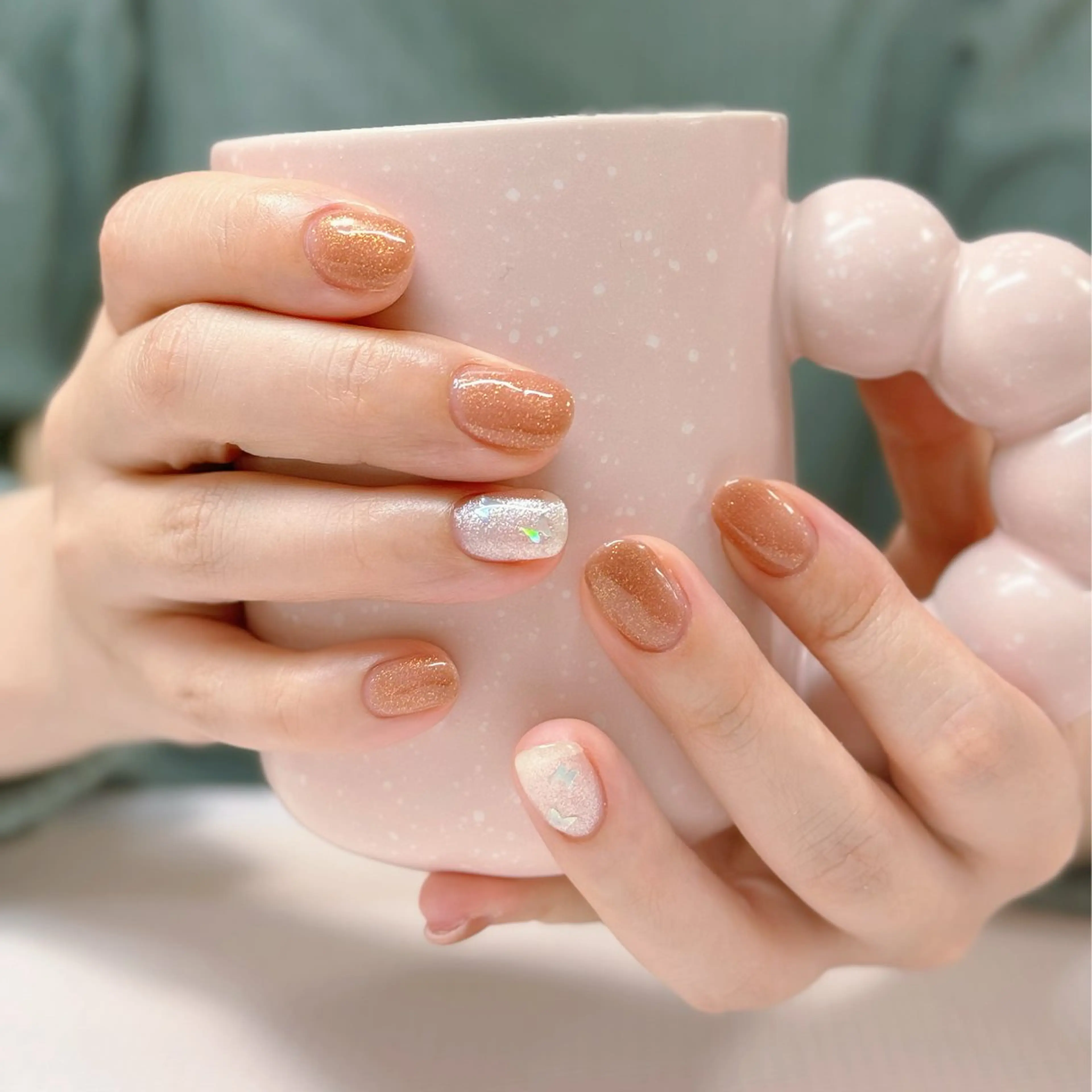 ネイル Hana NAIL所属・🩵 Rin🩵のネイルデザイン