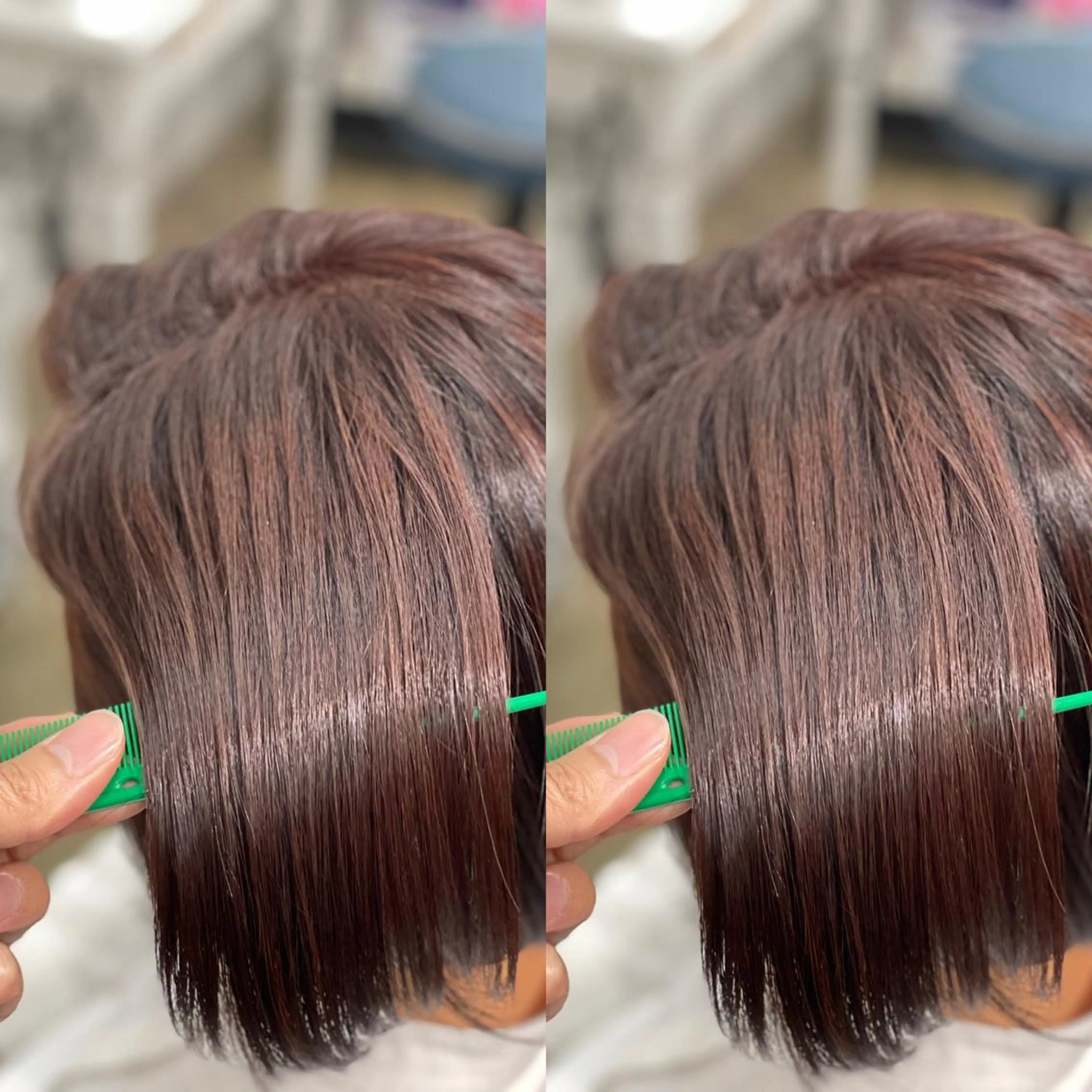 ミディアム カラー Snaly カラー特化ページのヘアスタイル