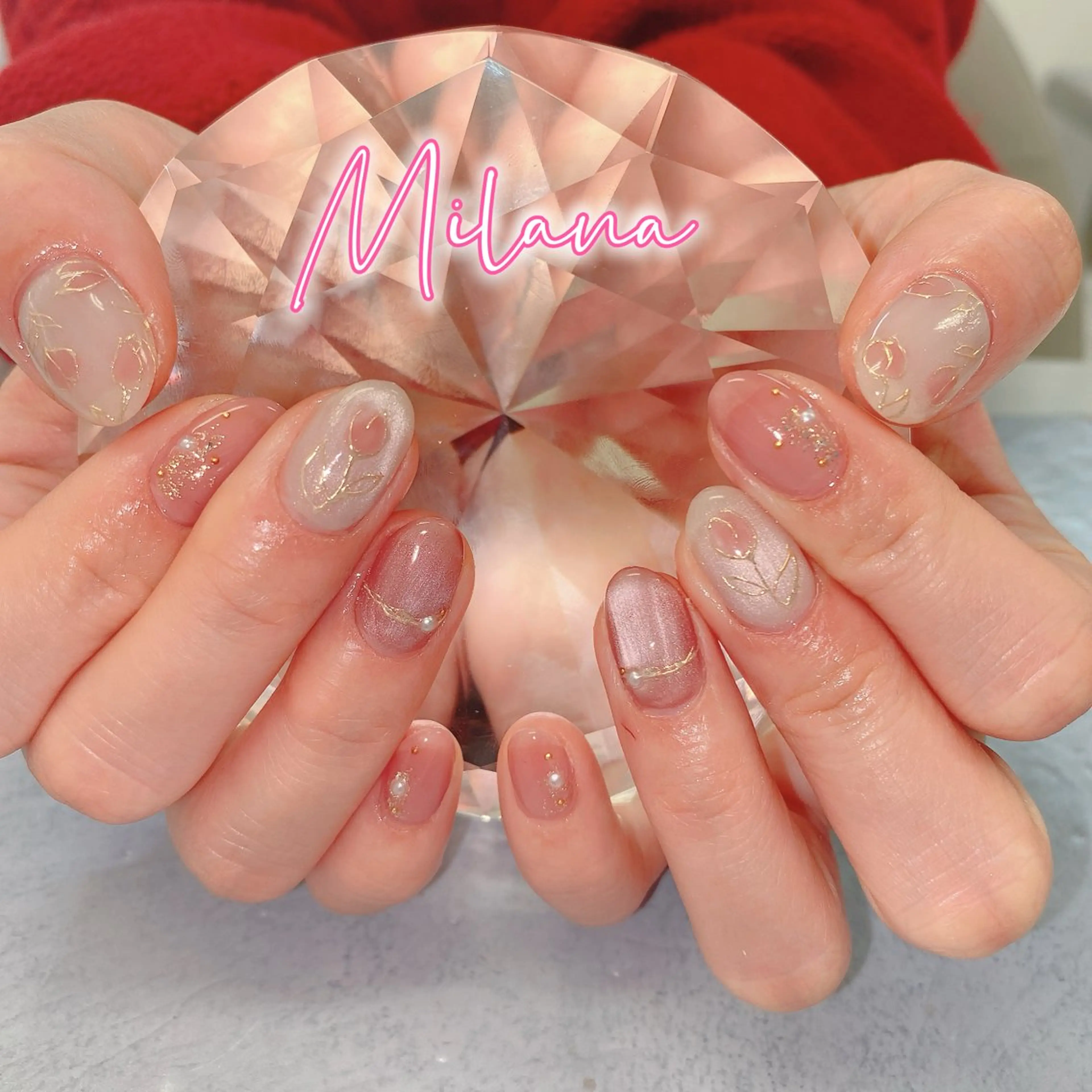 ネイル ハンドネイル Milana （研修生メニュー）のネイルデザイン