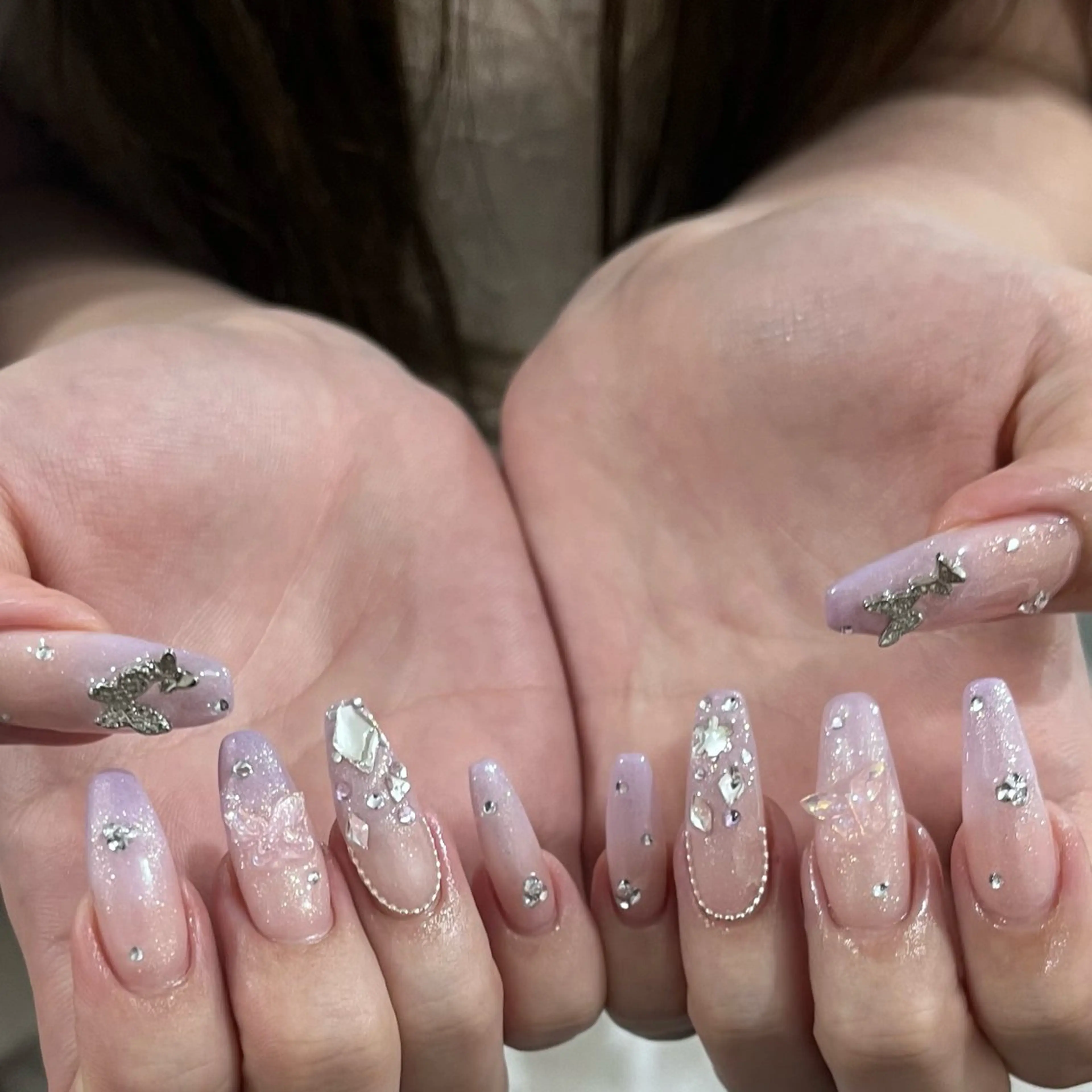 ネイル 韓国ネイル ワンホンネイル ハンドネイル ハンドケア Kawaii _Nailのネイルデザイン