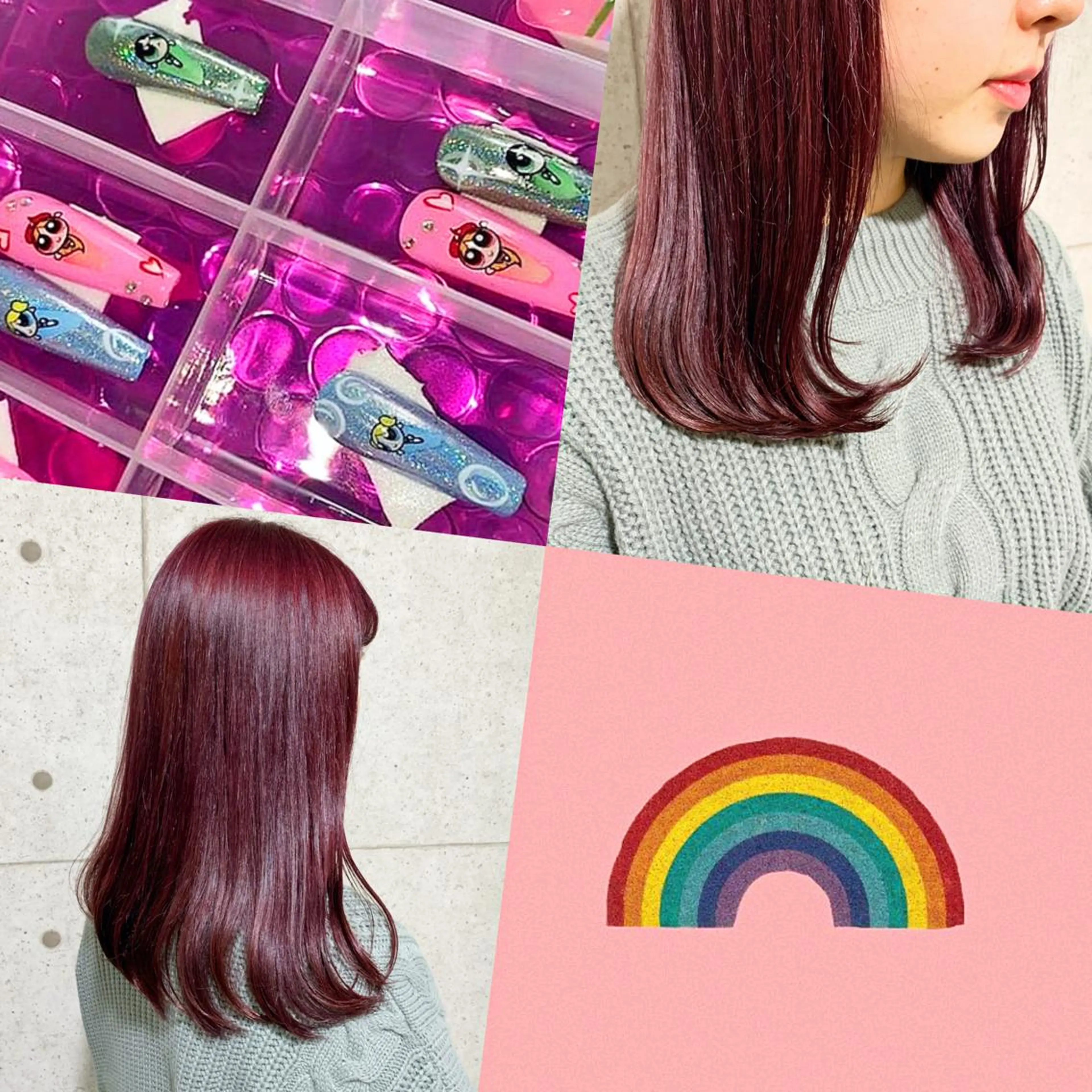 ロング カラー ブリーチ ヘアカラー トリートメント 🌷お洒落推しカラー moe🐰🌷のヘアスタイル