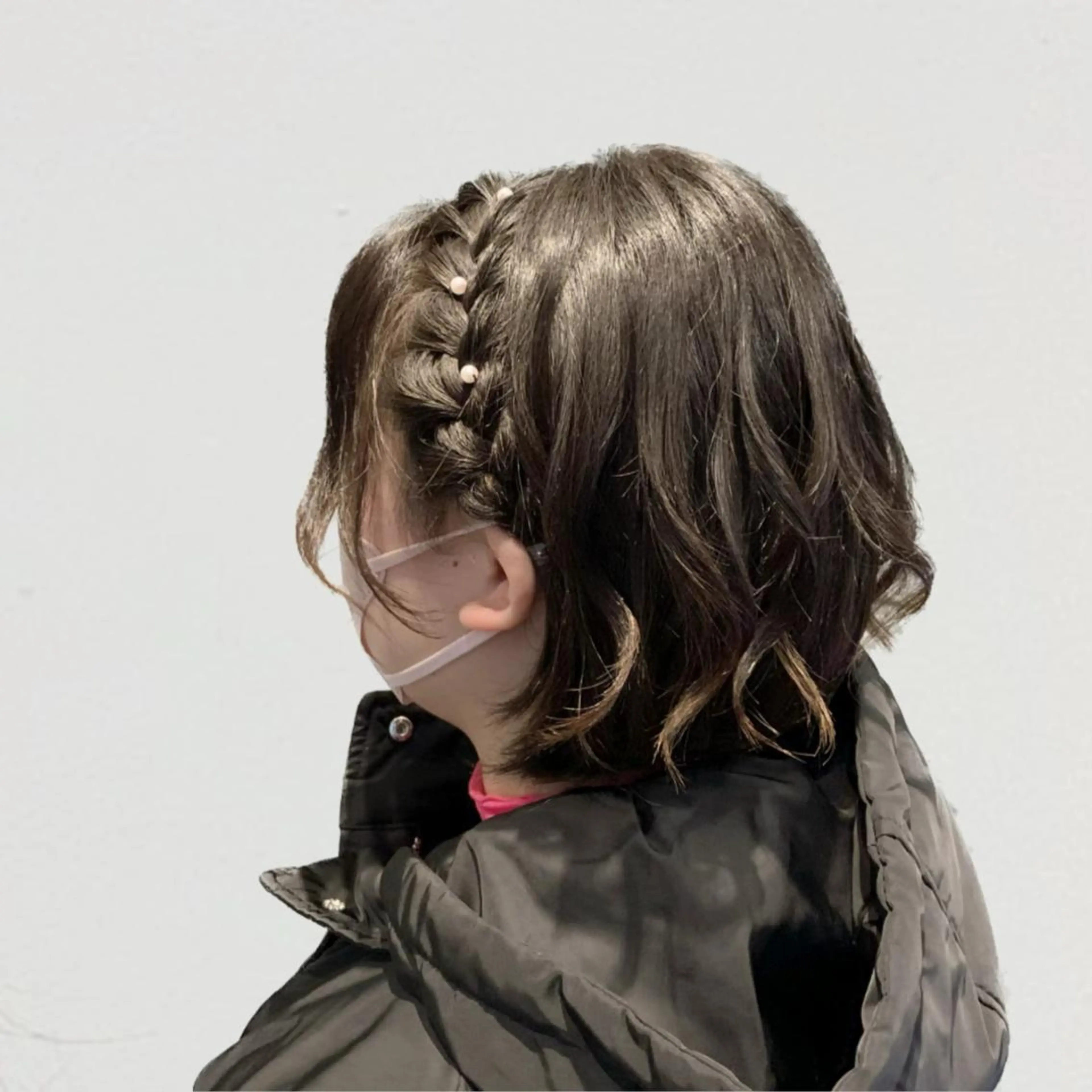 ヘアアレンジ 編みこみ 🩶ヘアセット Ayaha🩶のヘアスタイル