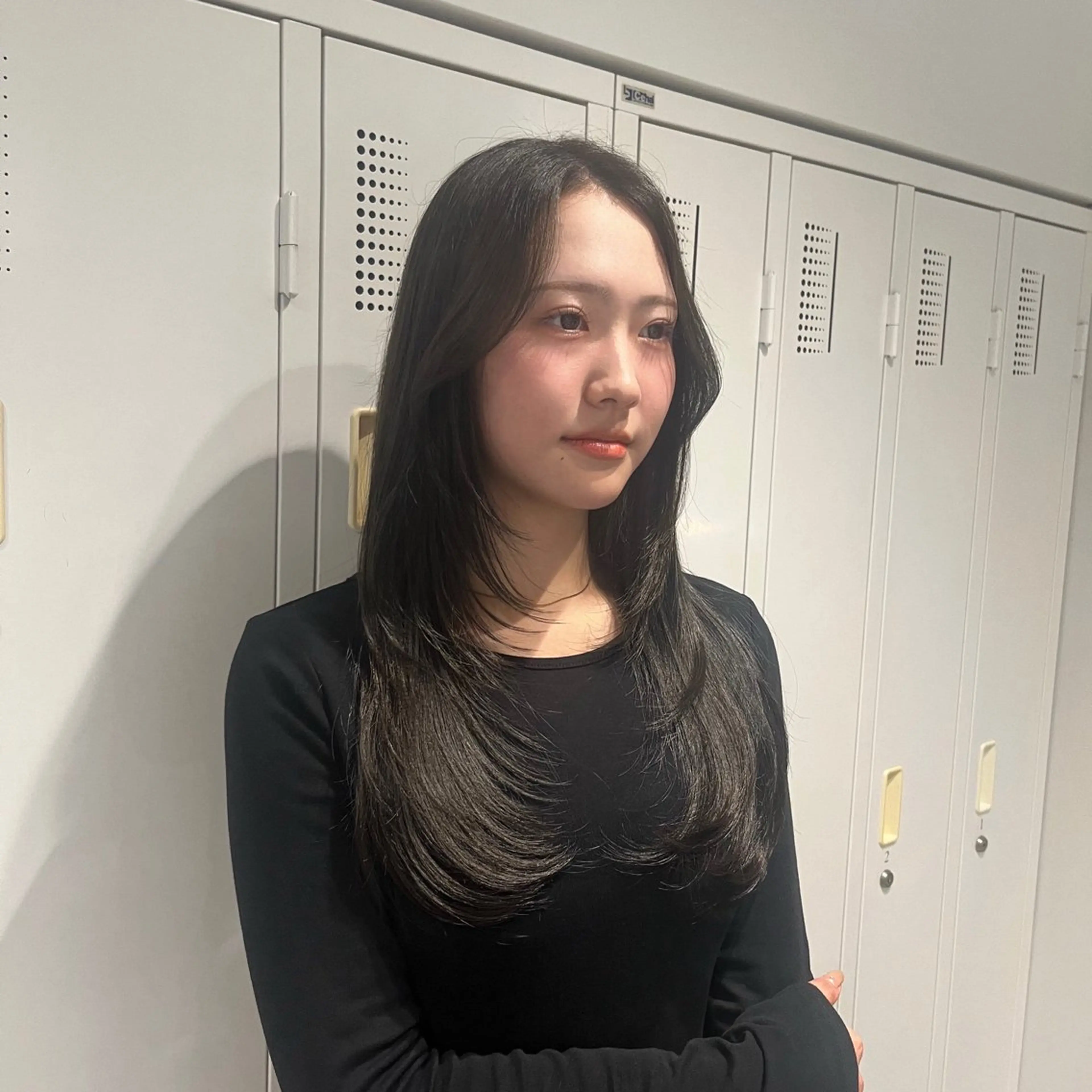 カラー 縮毛矯正/レイヤー/ 髪質改善/海月のヘアスタイル