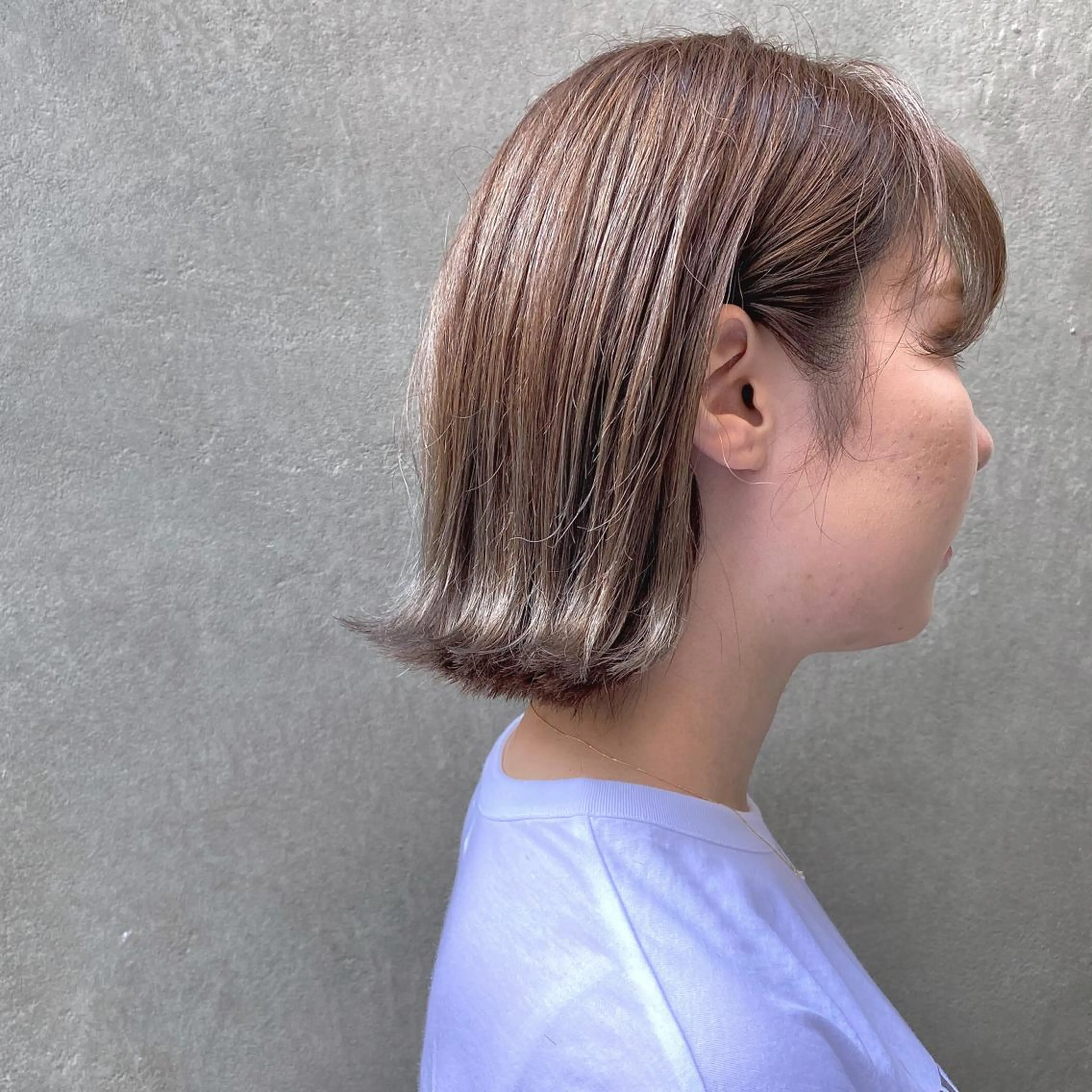 ミディアム カラー ヘアアレンジ カット ヘアカラー トリートメント ヘッドスパ 【ダメージレス施術】 【透明感】北村 拓也のヘアスタイル