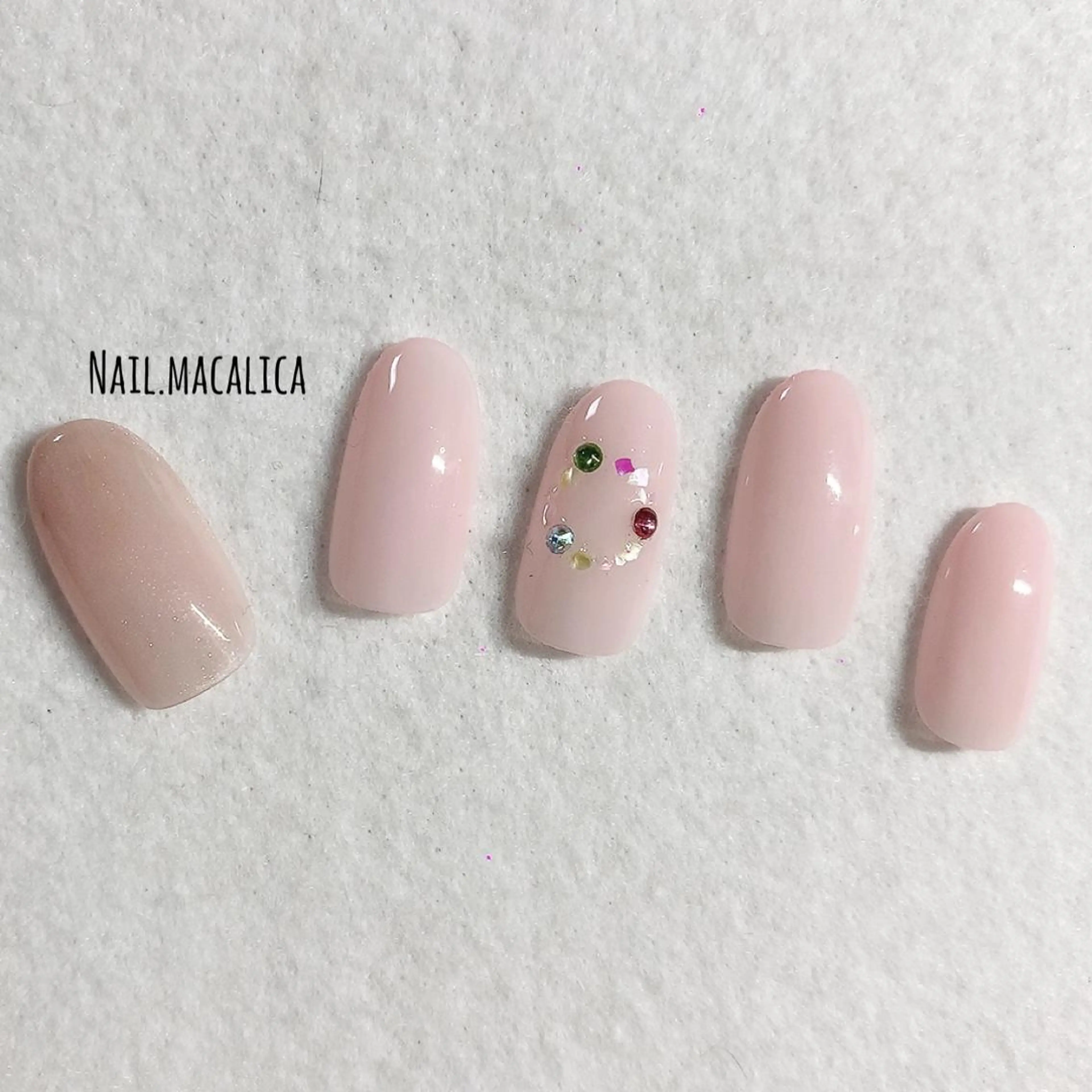 ネイル 冬ネイル クリスマス ハンドネイル Nail macalicaのネイルデザイン