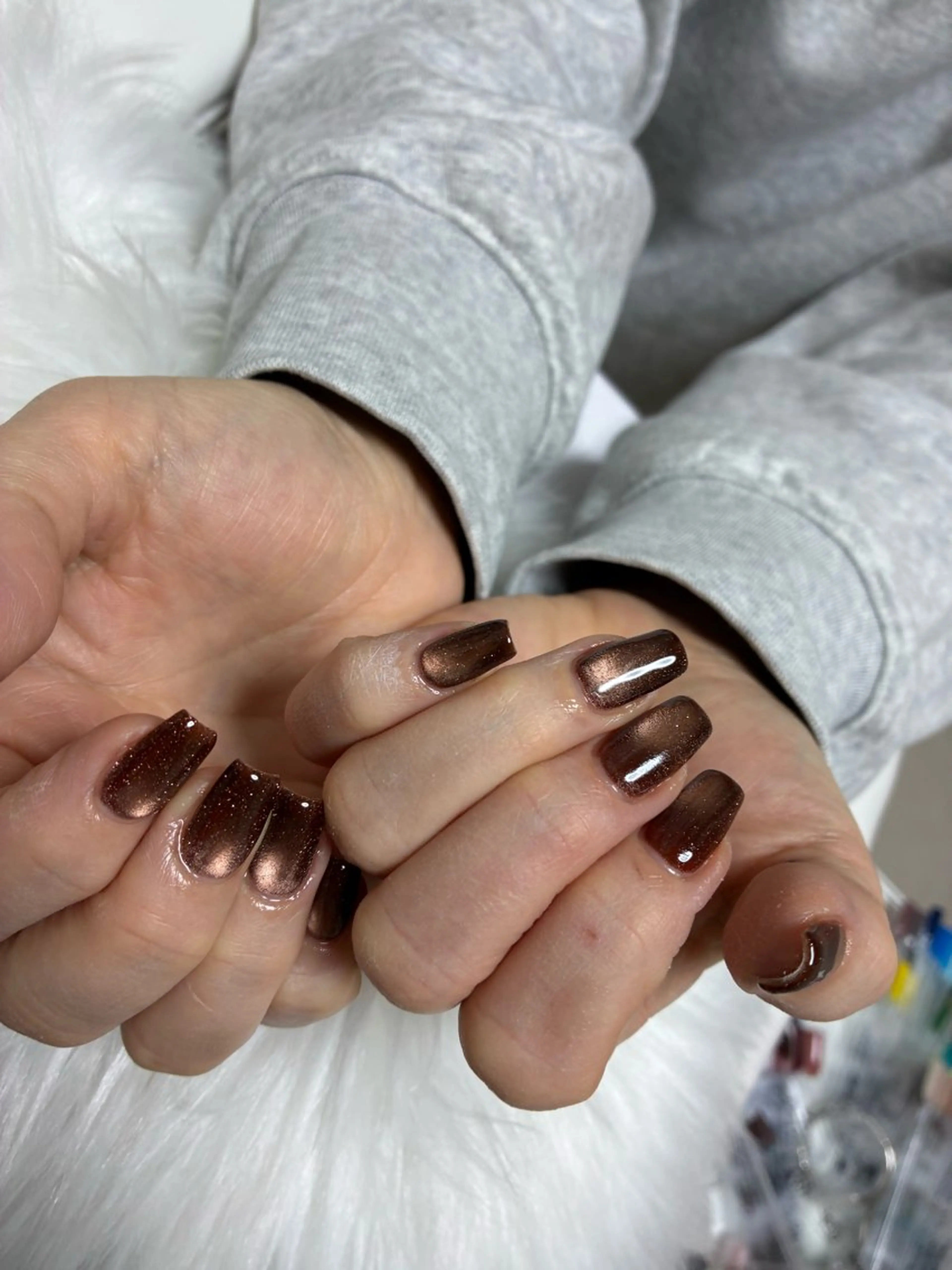 ネイル マグネットネイル ハンドネイル JR西大路駅徒歩1分 JBネイルのネイルデザイン