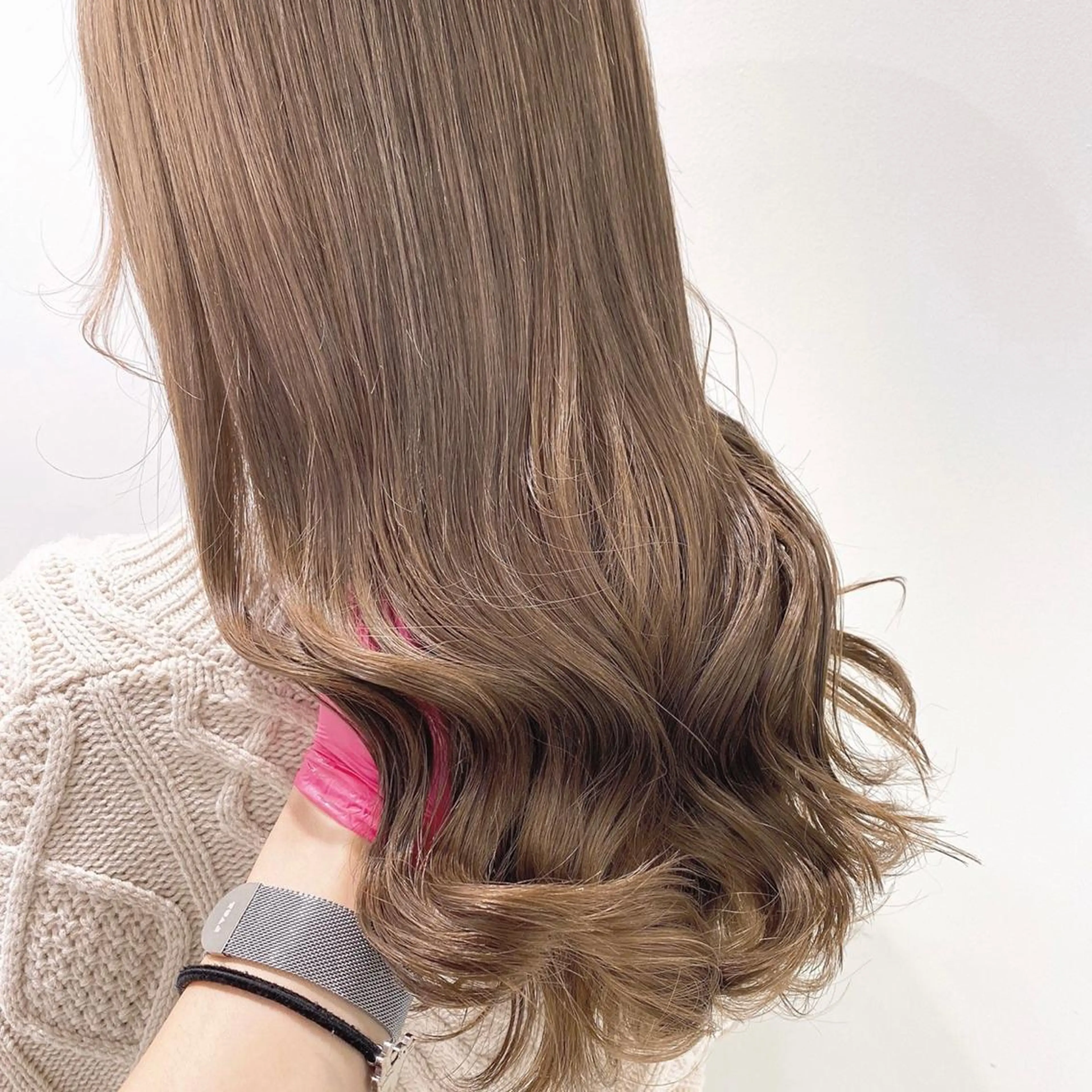 ロング カラー ベージュカラー ミルクティーベージュ 透明感カラー🤍 Kaitoのヘアスタイル