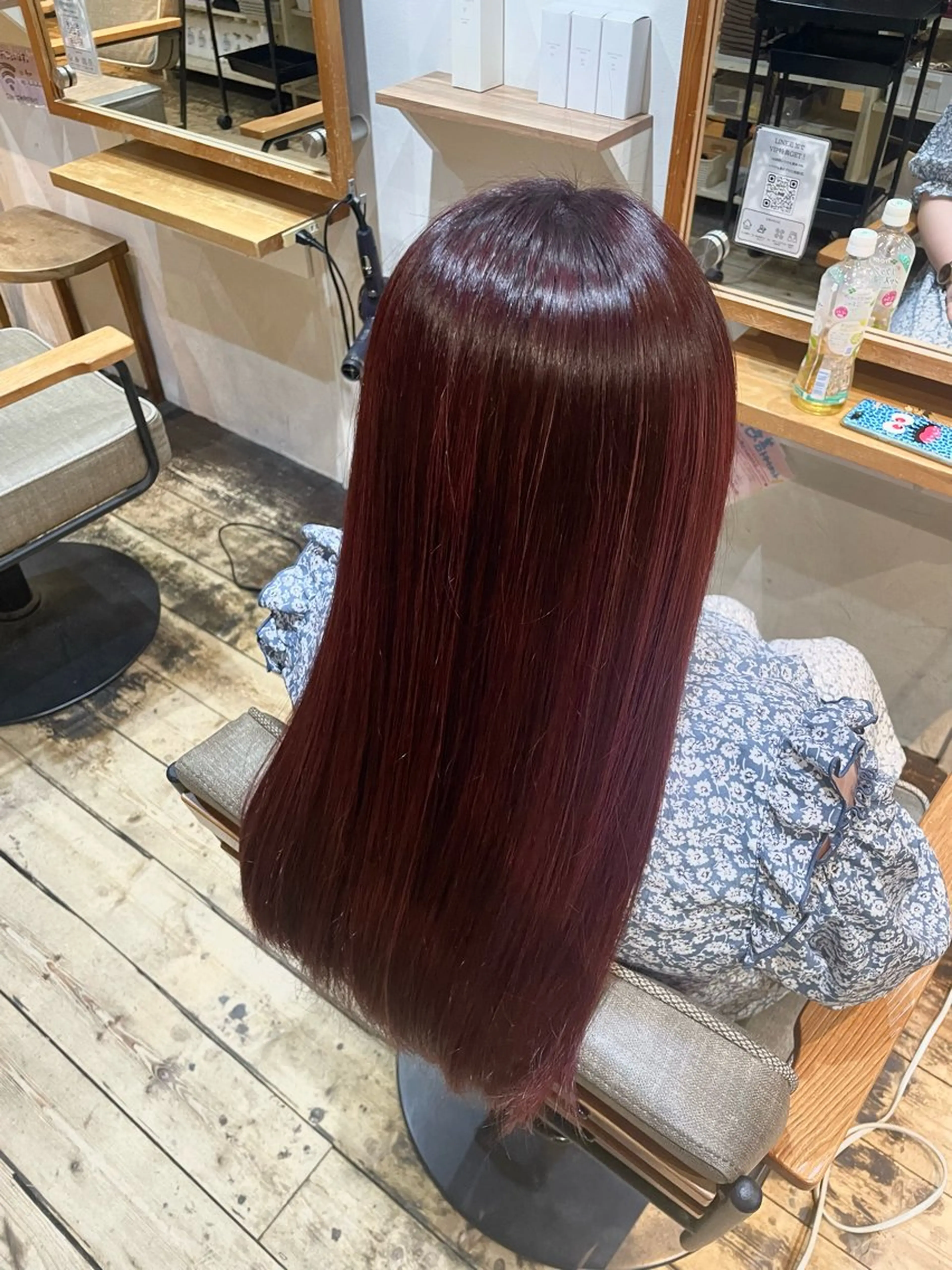 ロング カラー 脇 麻紘のヘアスタイル