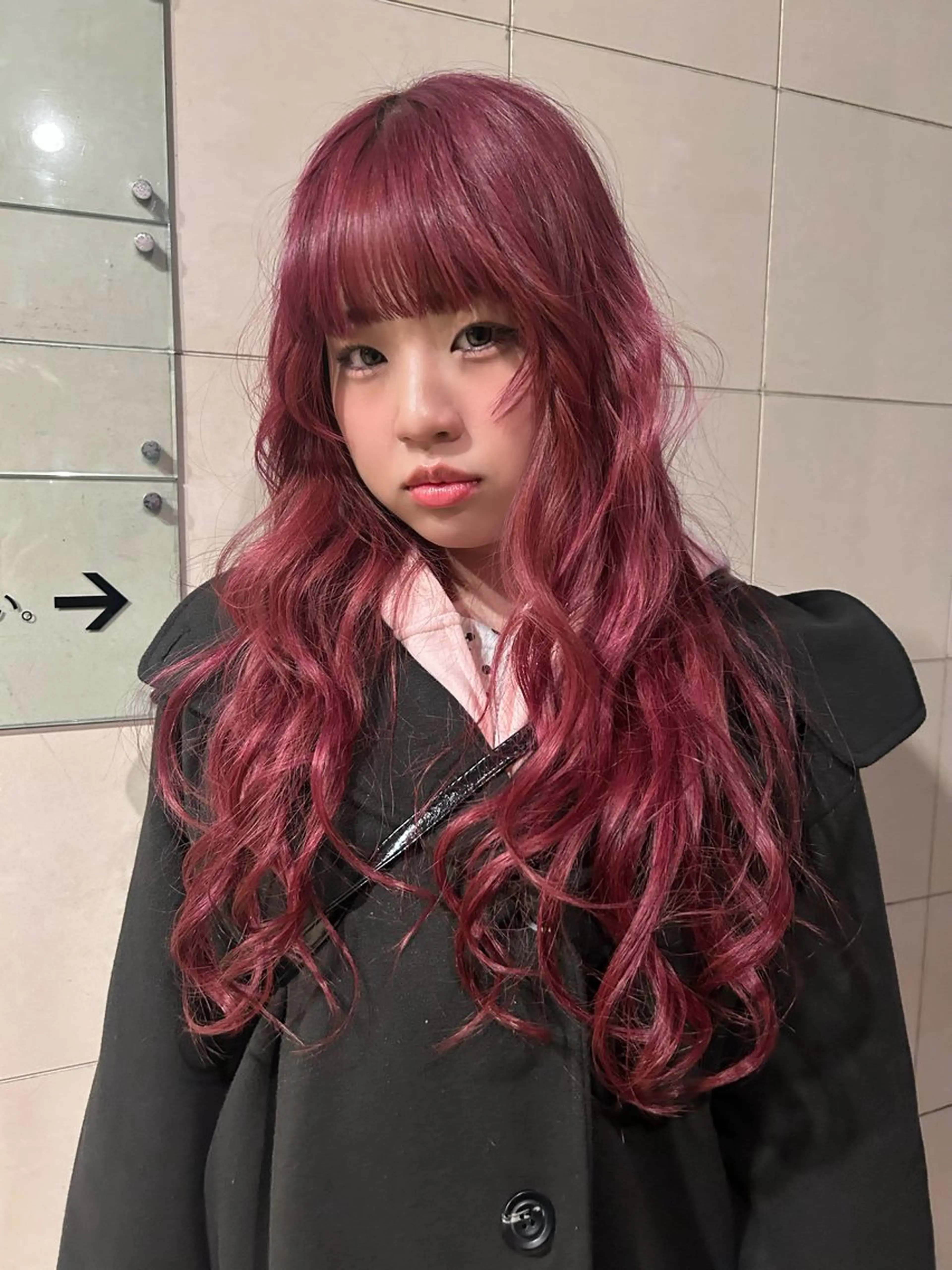 ロング カラー 🐩🎶ルリ/ ハイトーン🍓🪩のヘアスタイル