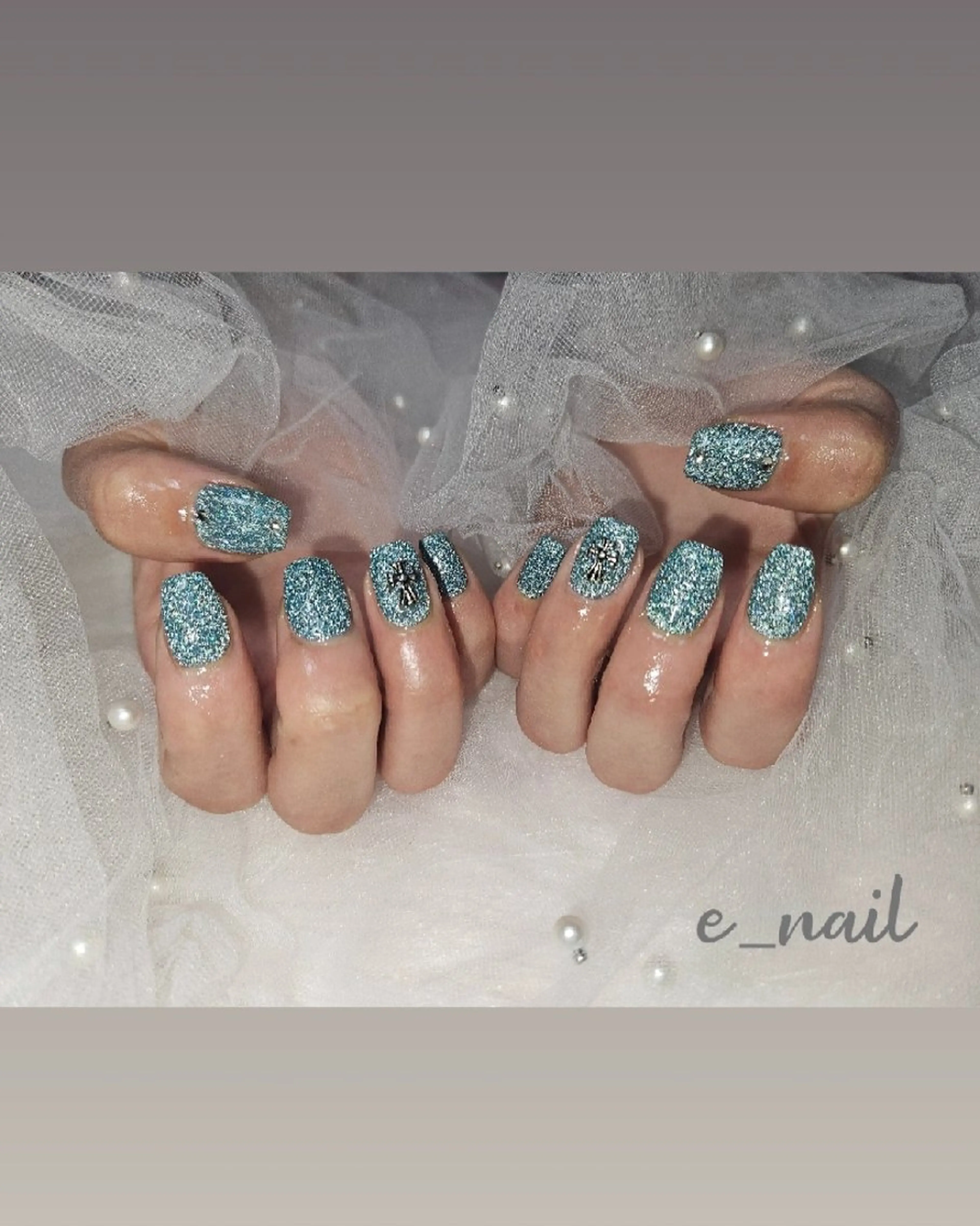 ネイル e_nail🍀自宅 サロン八潮eri☆　のネイルデザイン