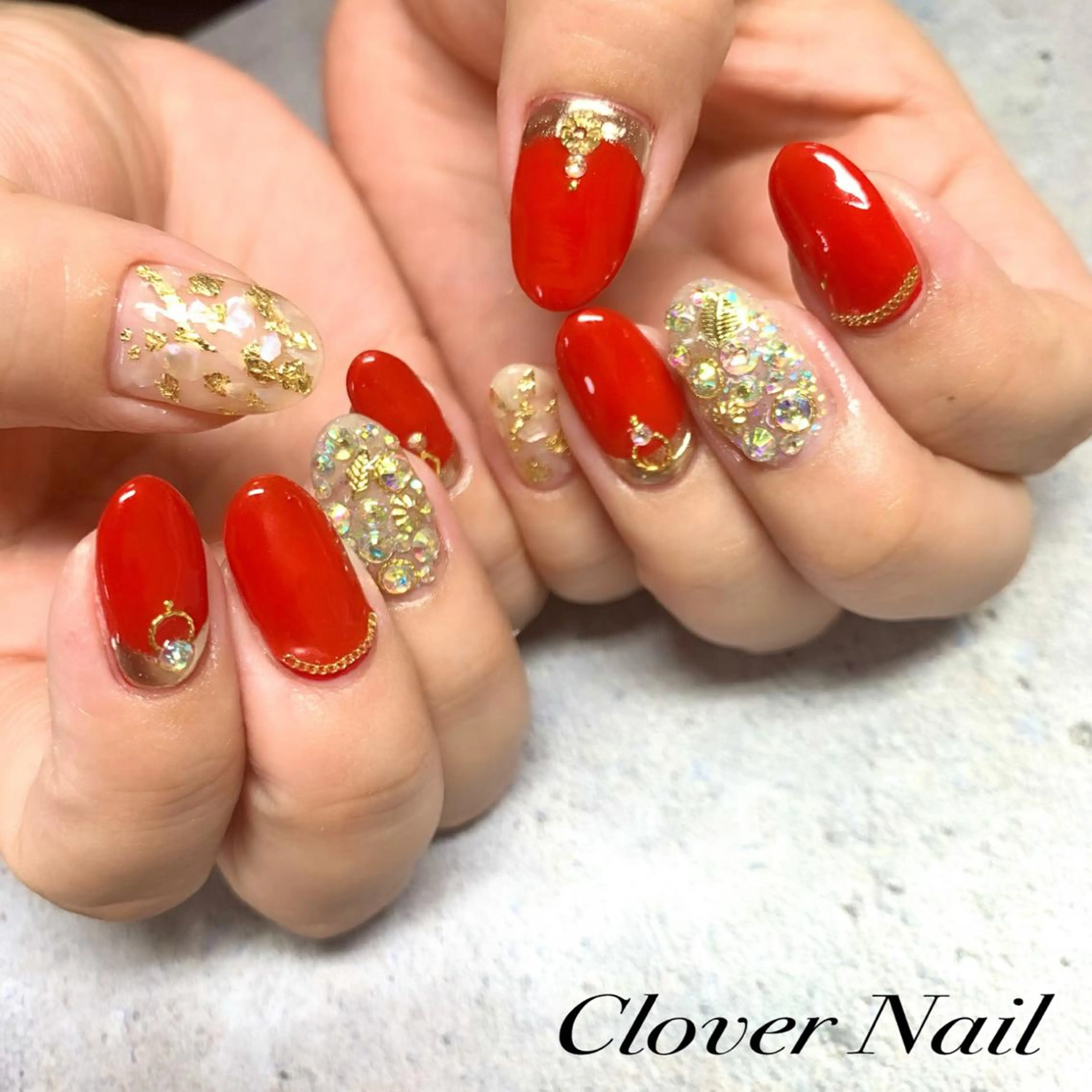 ネイル clover nailのネイルデザイン