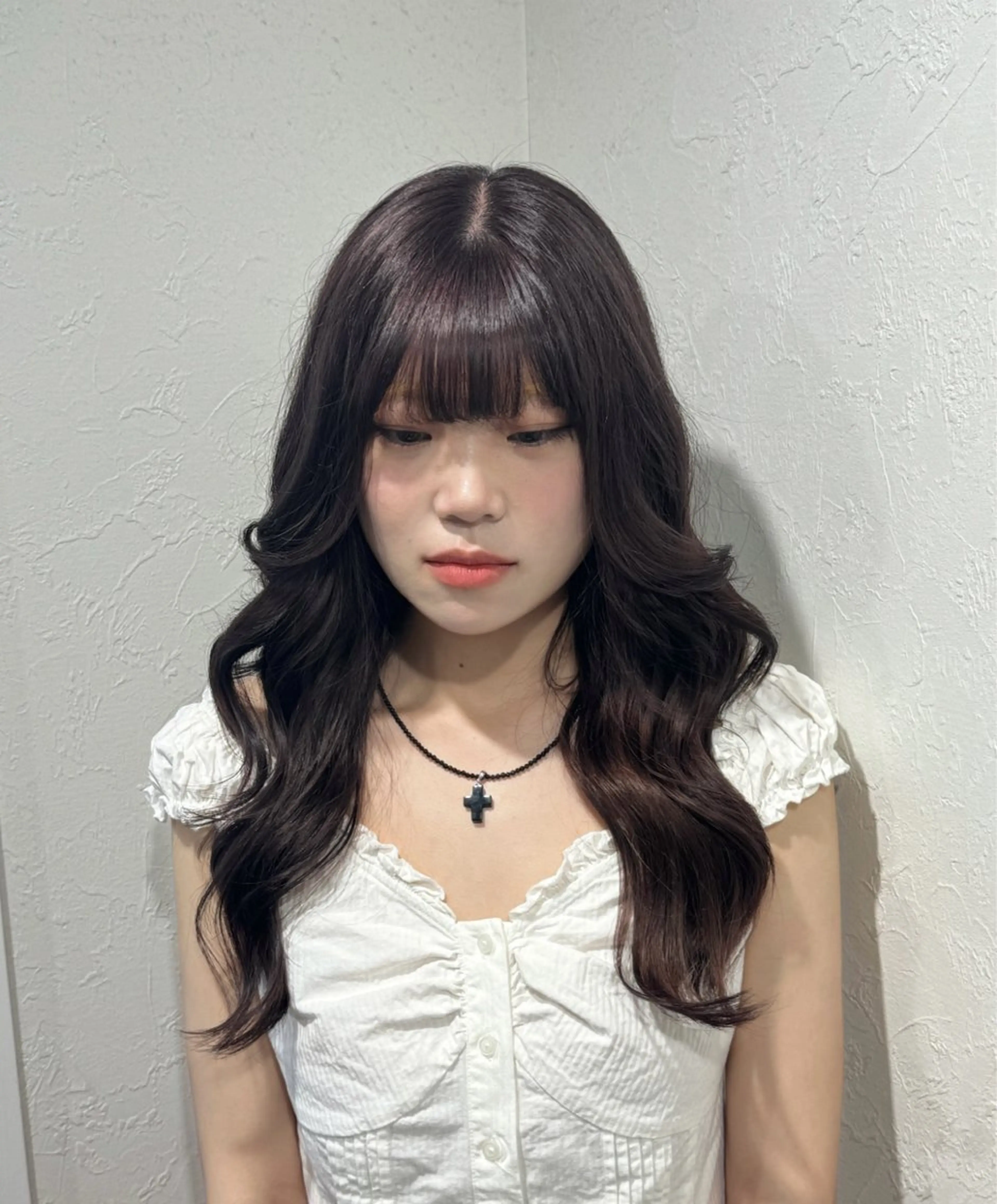 ロング カラー ハイトーン/レイヤー /艶カラー🎀のヘアスタイル