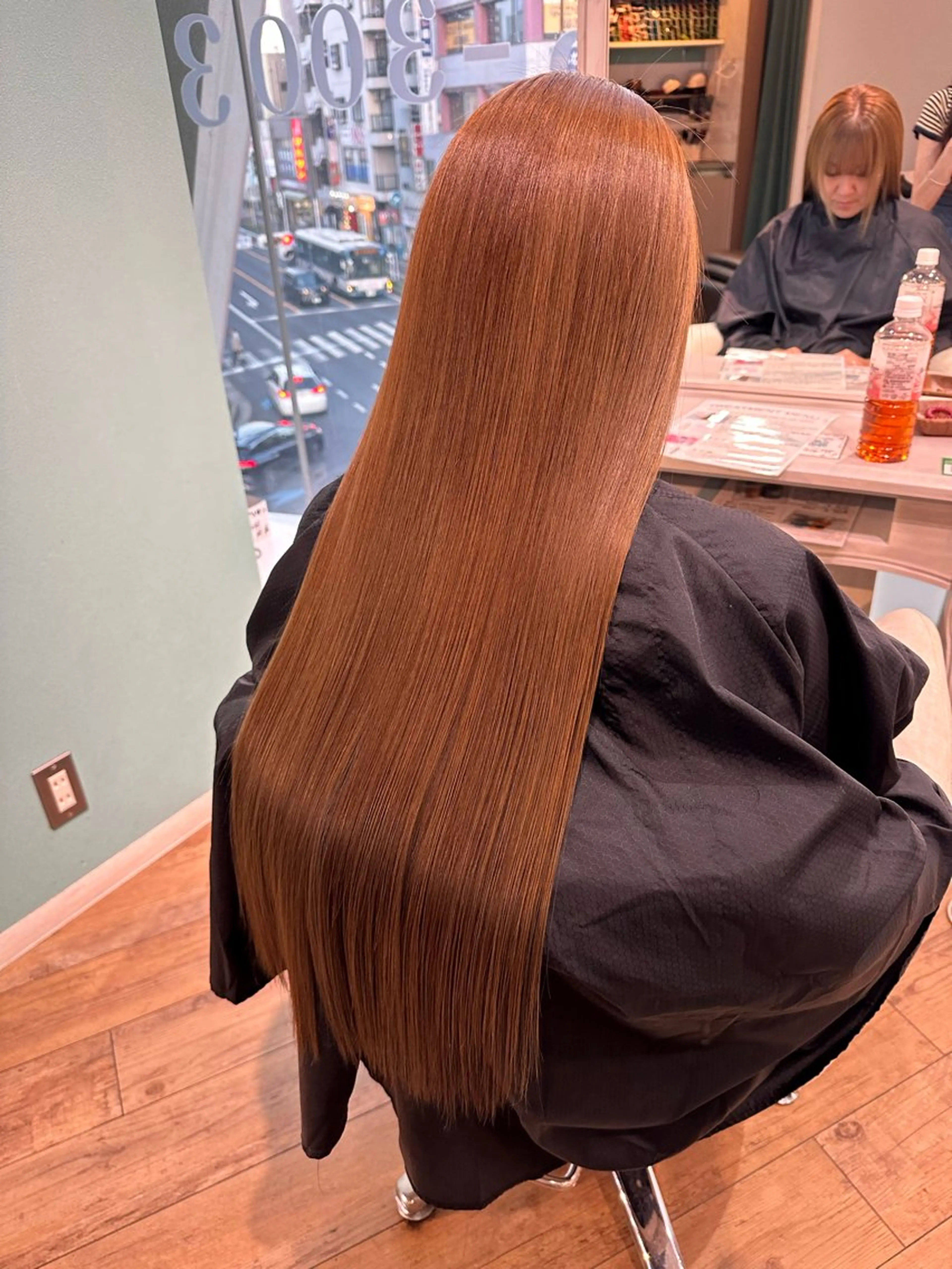 ロング カラー ケアカラー 髪質改善 トリートメント ヘアカラー トリートメント 🧸プルエクステ❤︎ ネイルKAO🧸のヘアスタイル